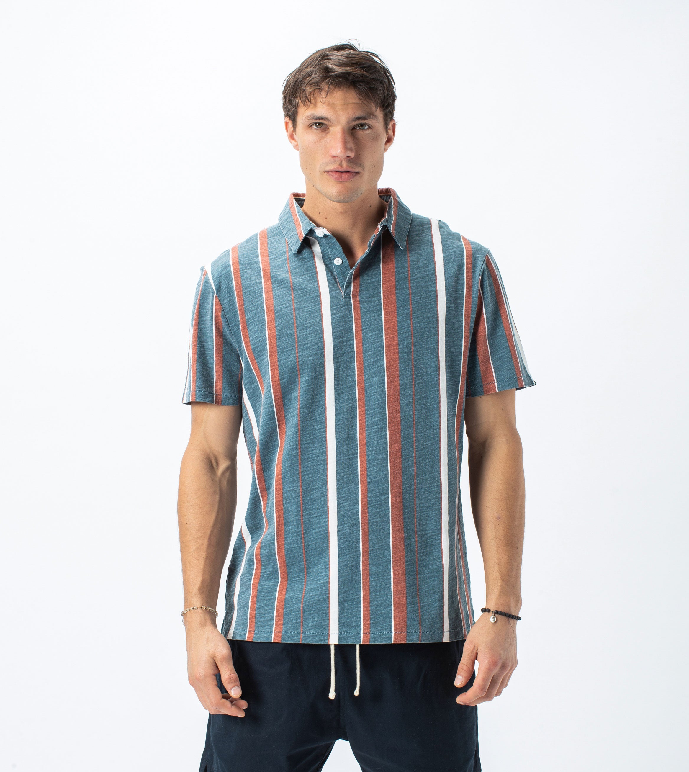 Triumvirate SS Box Polo Milk