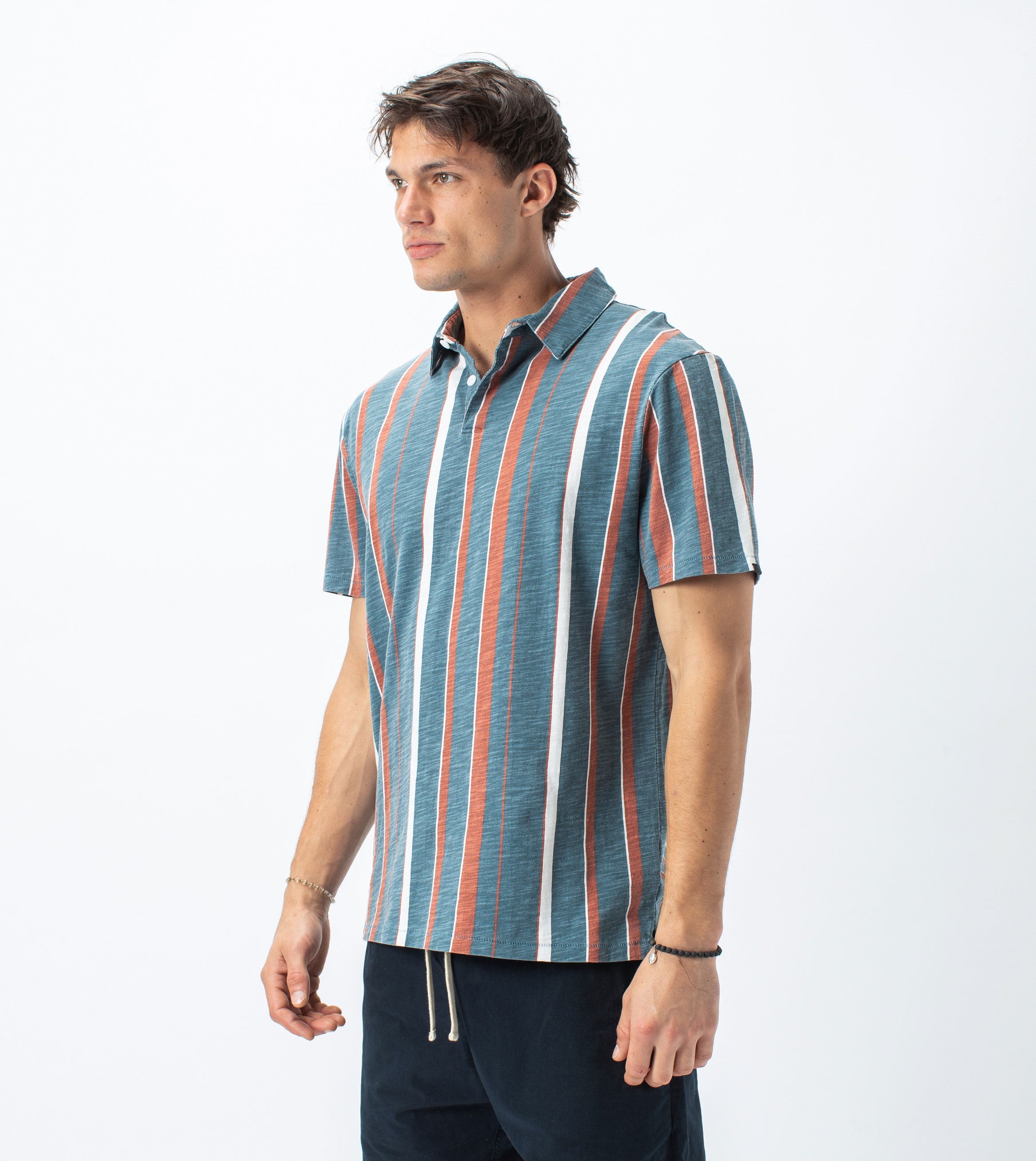 Triumvirate SS Box Polo Milk