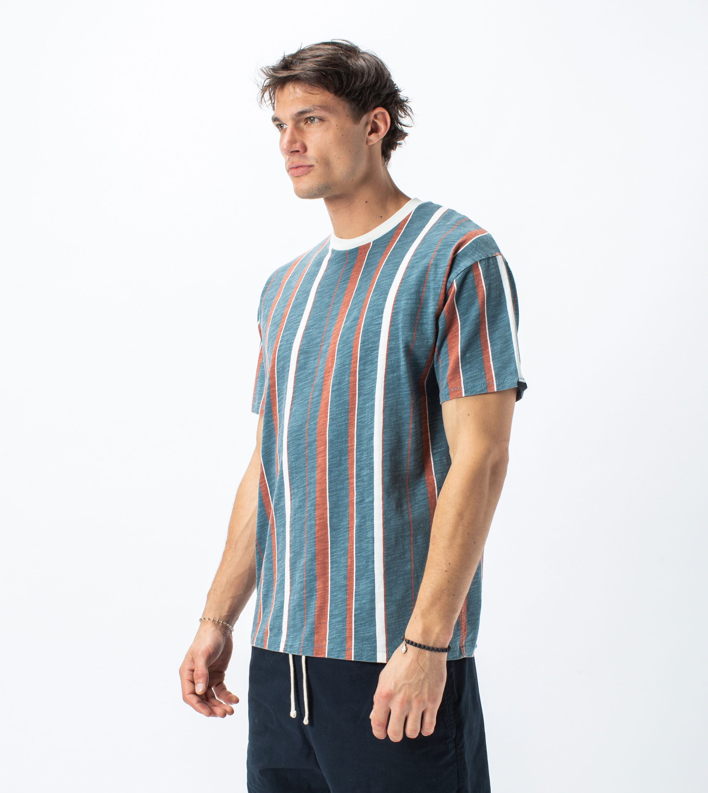 Triumvirate Box Tee Ocean/Clay - Sale