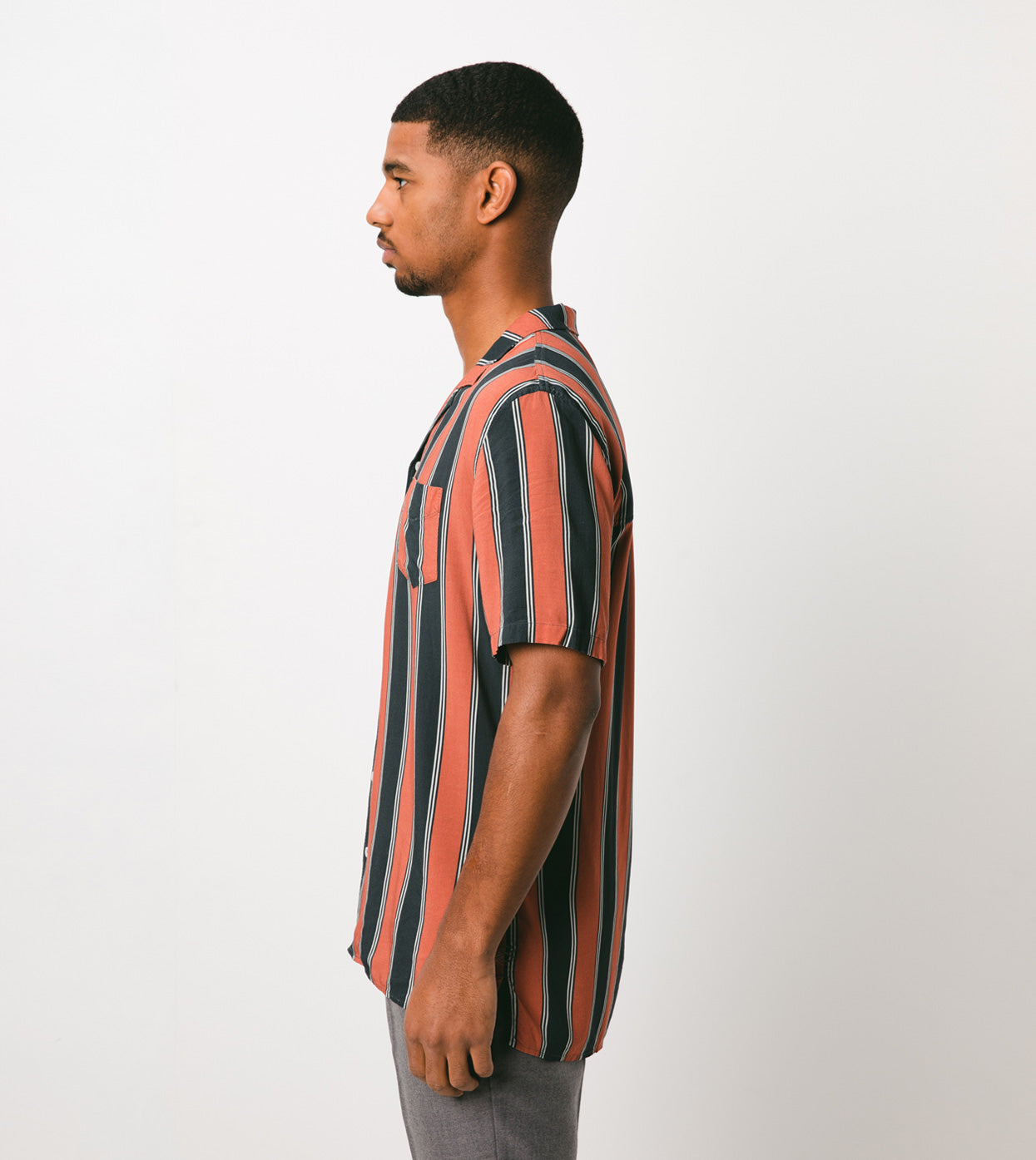 Tunnel SS Shirt Vintage Black/Clay - Sale