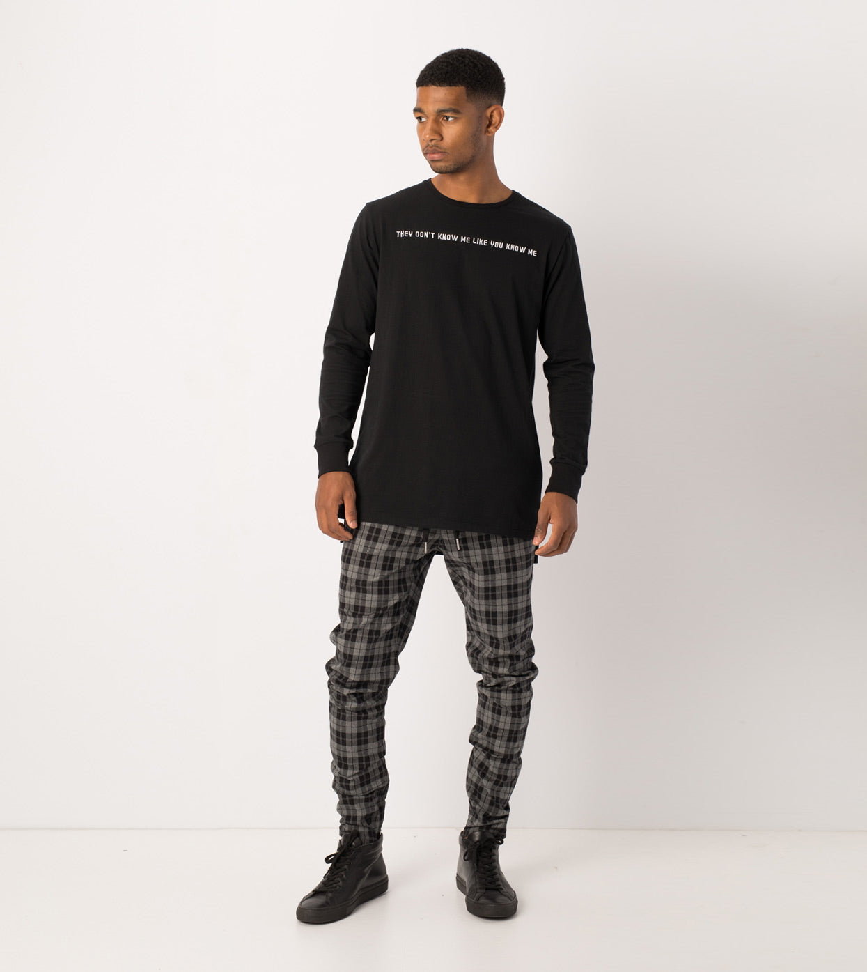 Unblockshot Chino Black/Grey Marle