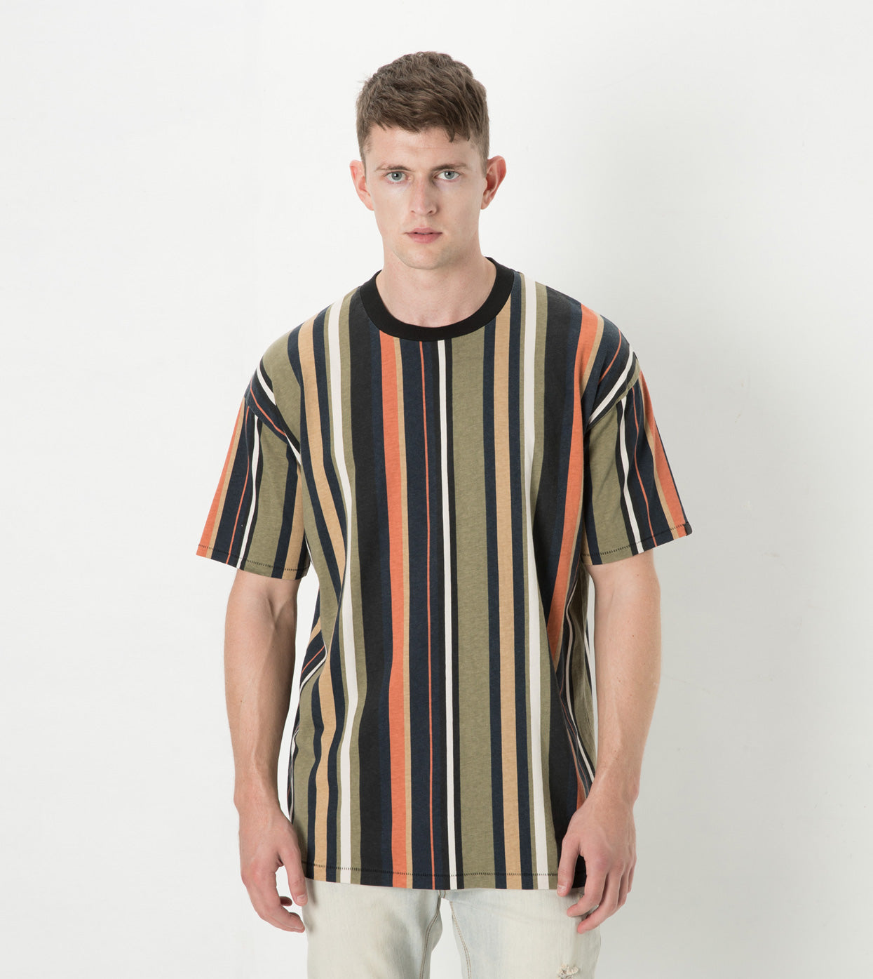 Vertical Box Tee Grass/Clay - Sale