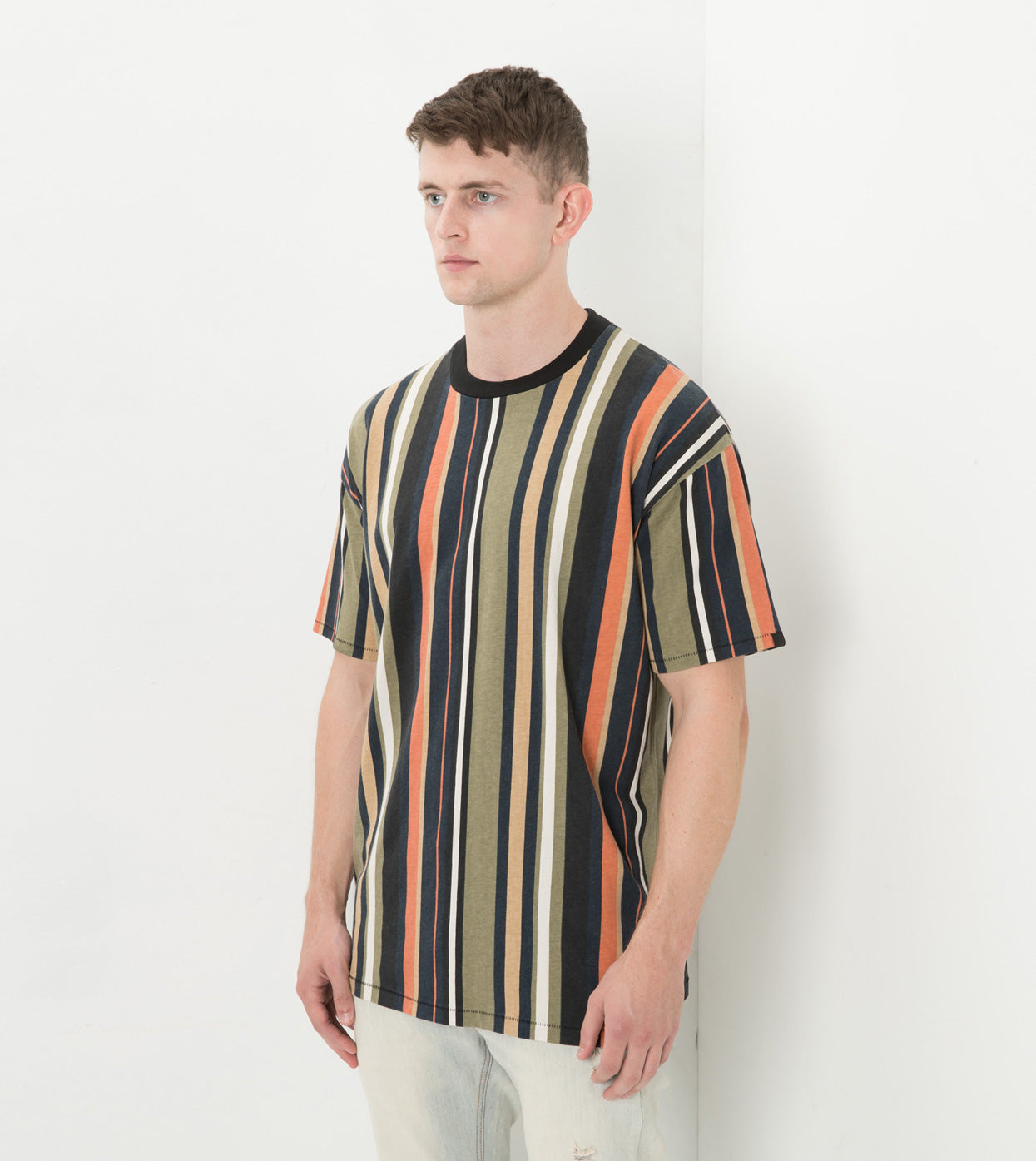 Vertical Box Tee Grass/Clay - Sale