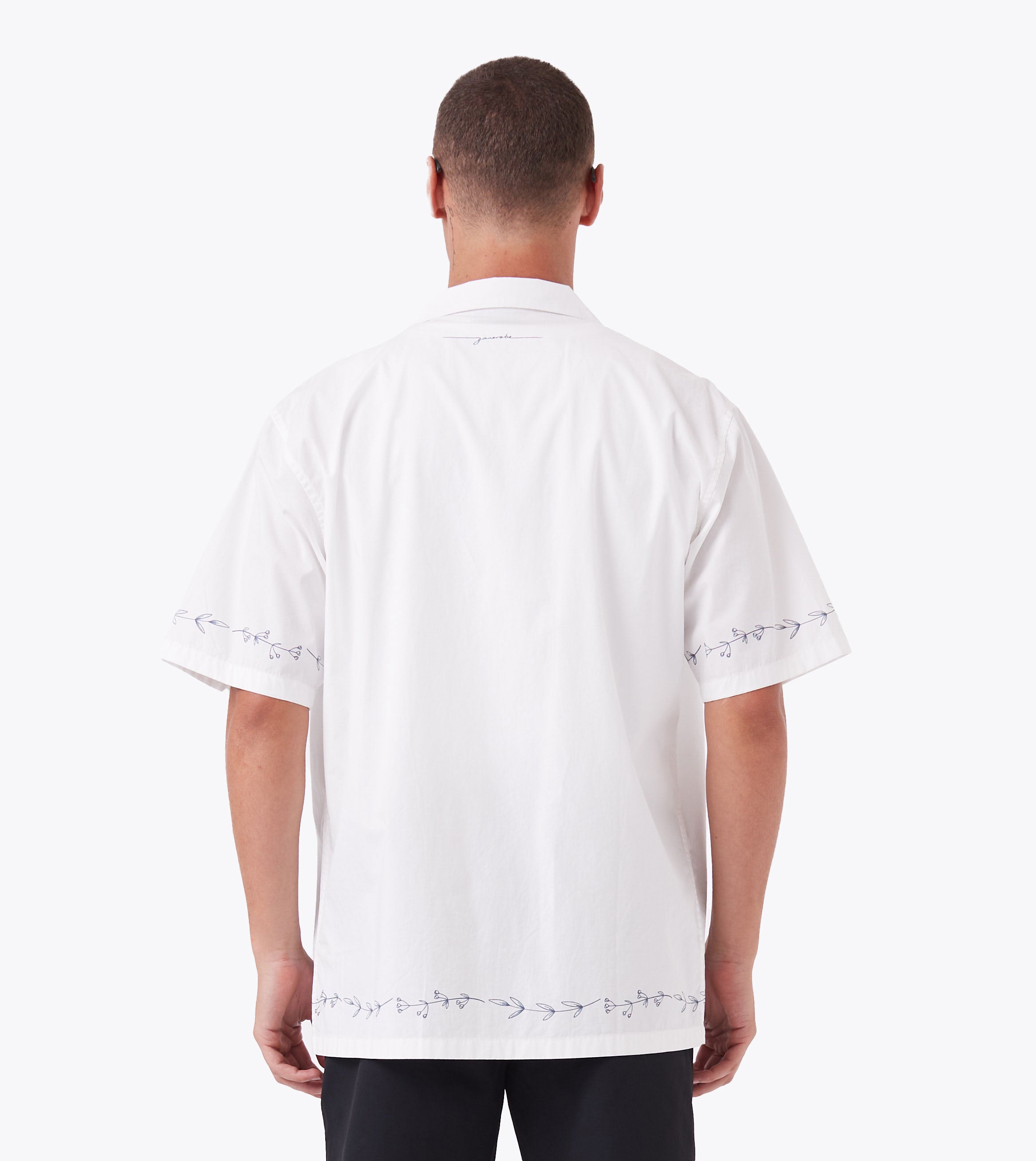 Vine Holiday SS Shirt White