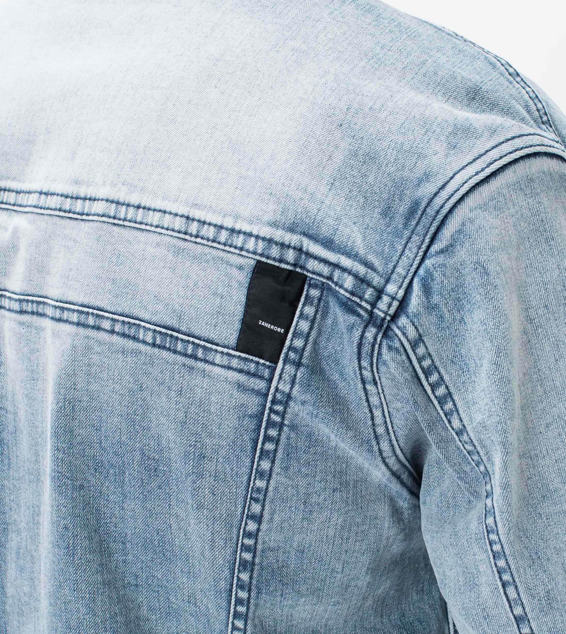 Vintage Denim Jacket Mineral Blue