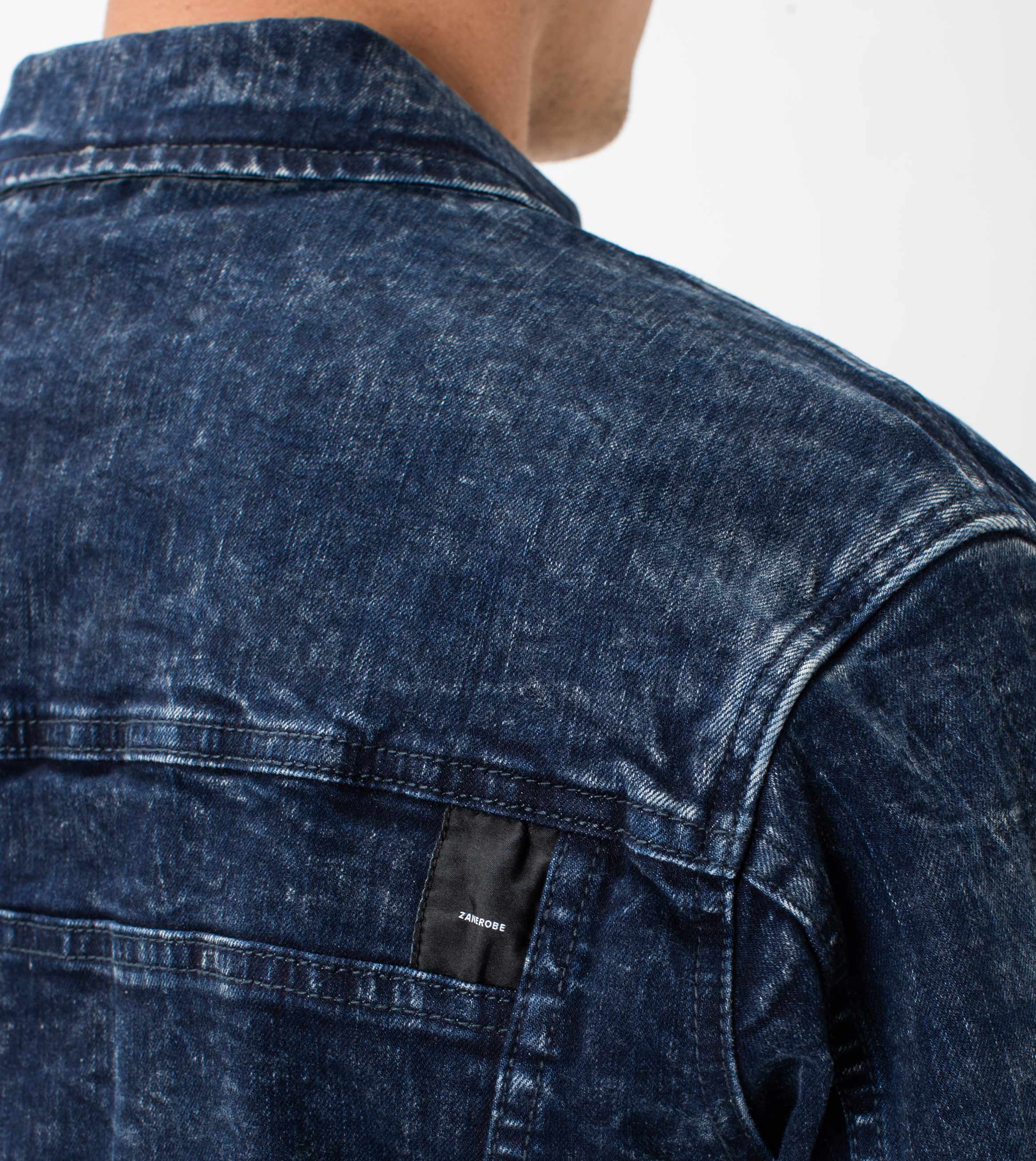 Vintage Denim Jacket Salt Ink