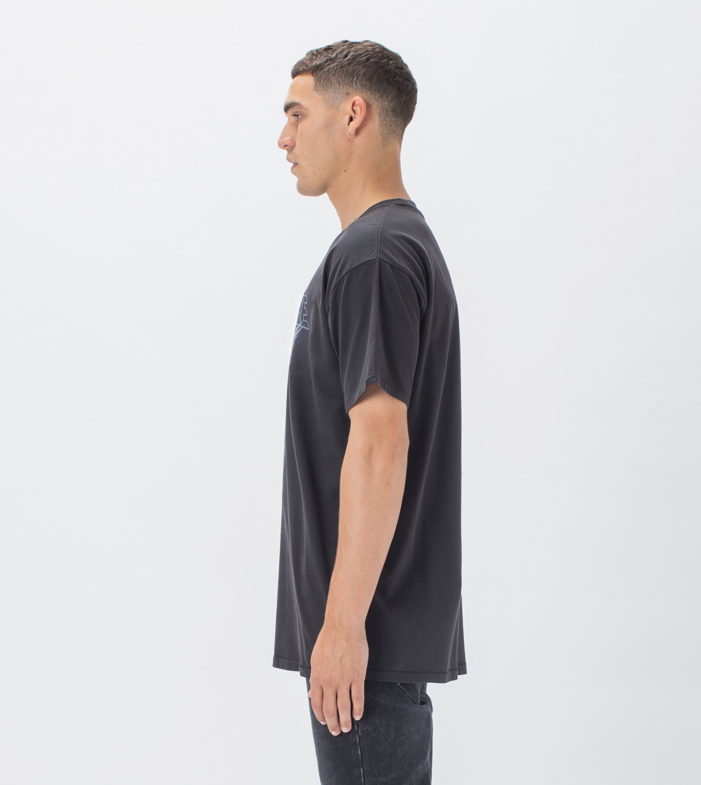 Warrior Box Tee GD Black