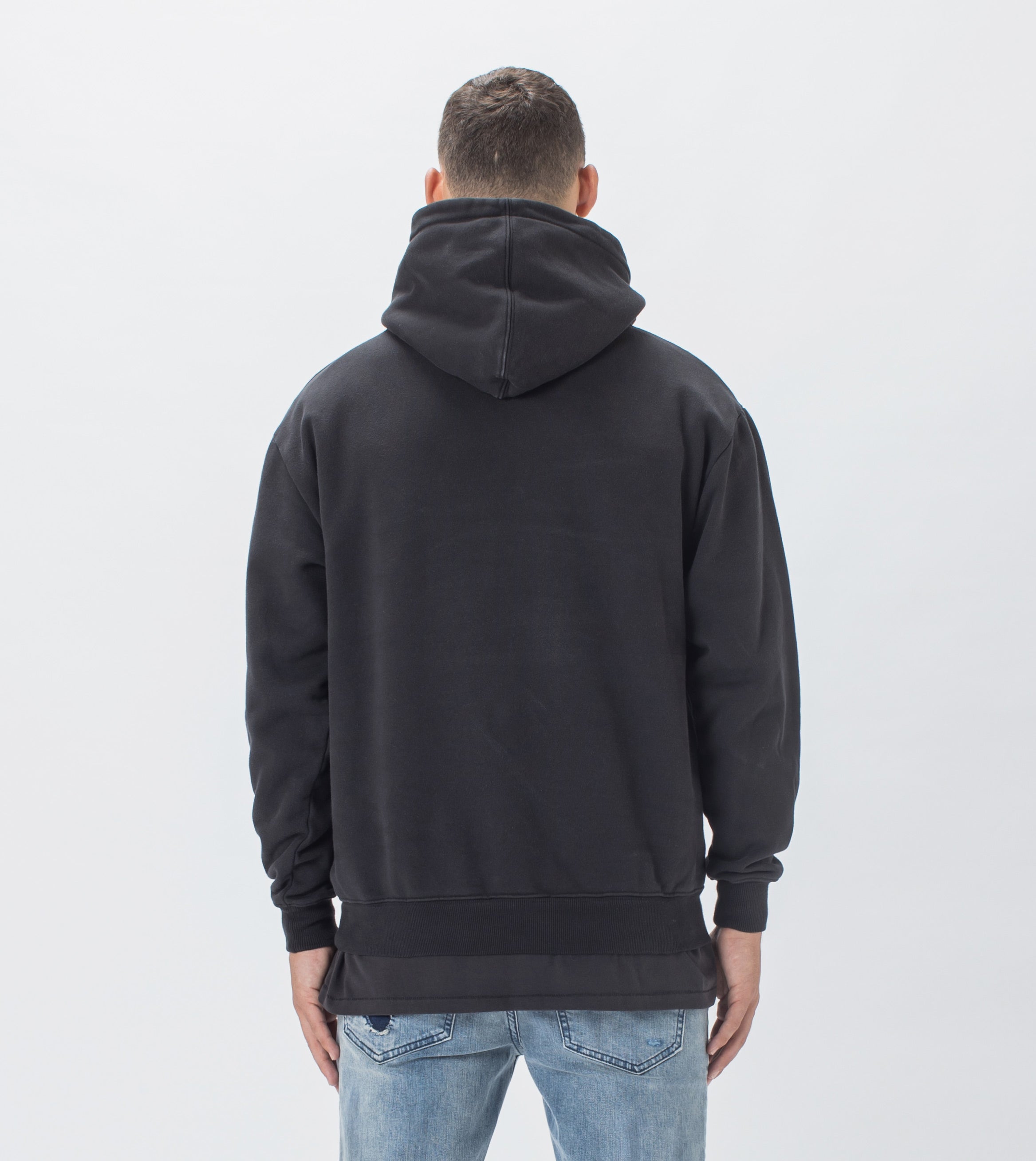 Warrior Lowgo Hood Sweat GD Black