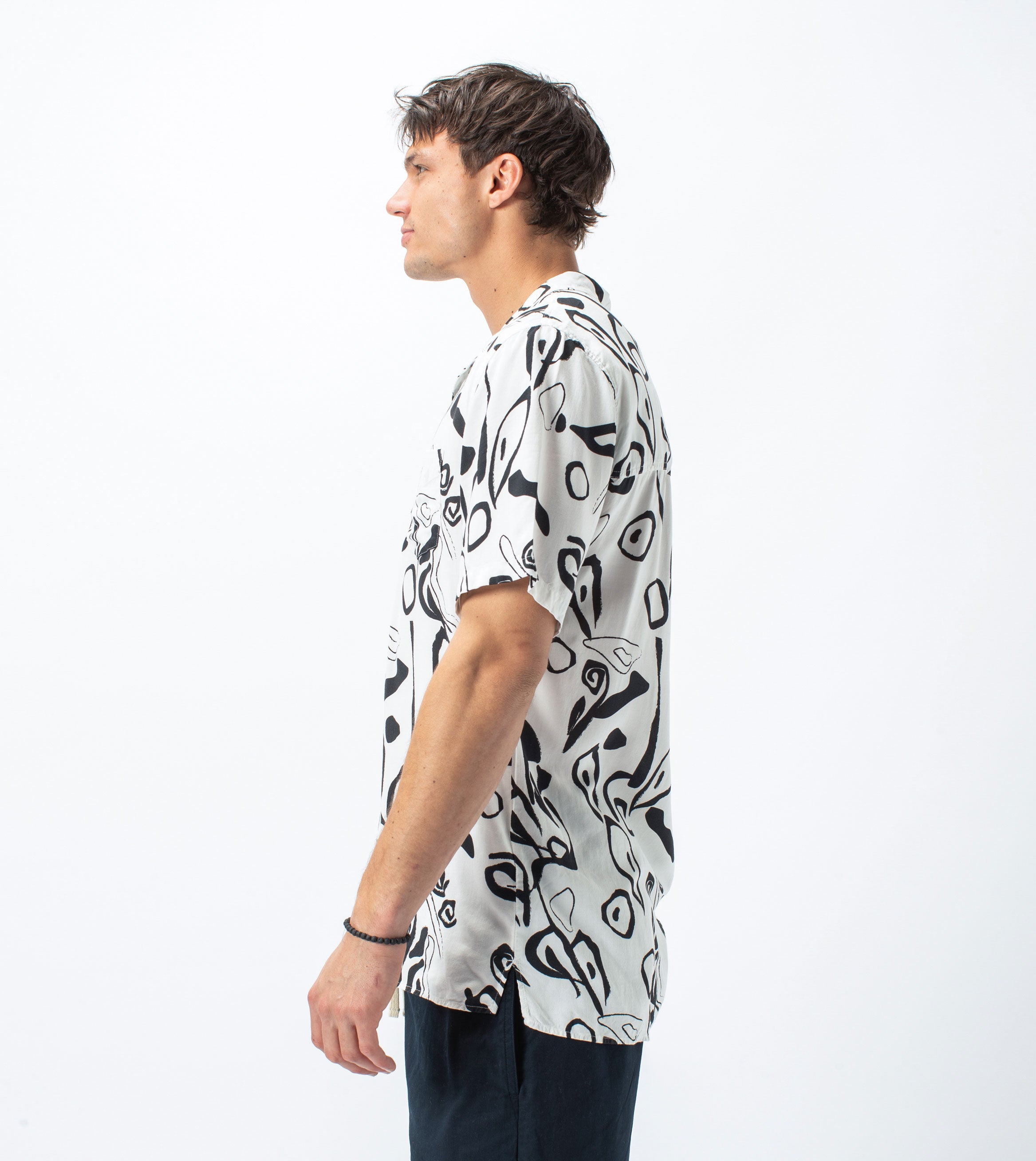 Wes Bloc SS Shirt Milk