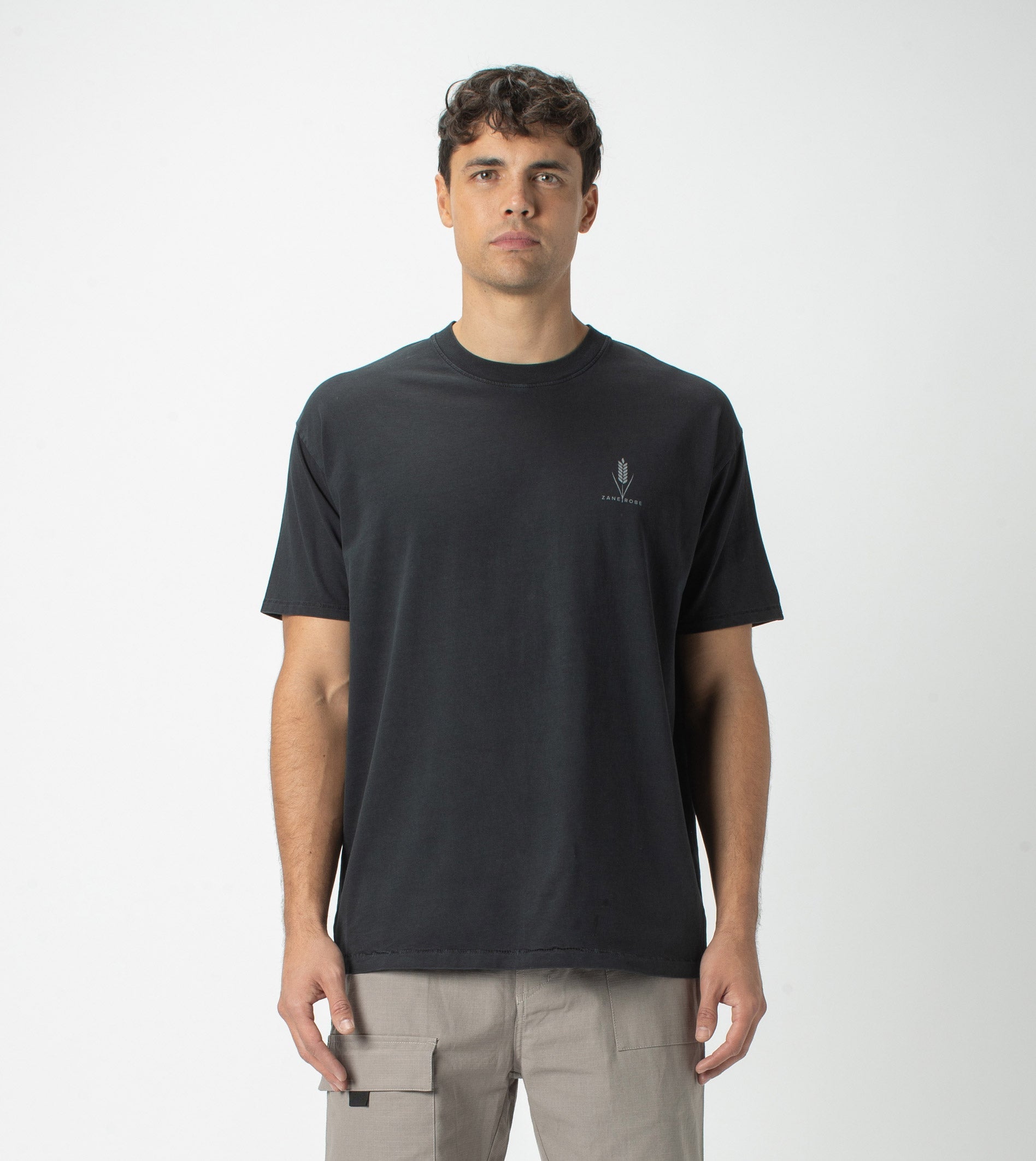 Wheat Box Tee GD Black