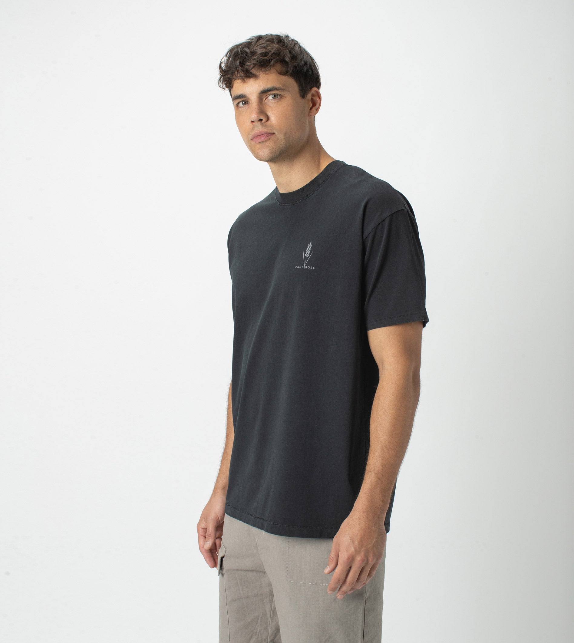 Wheat Box Tee GD Black