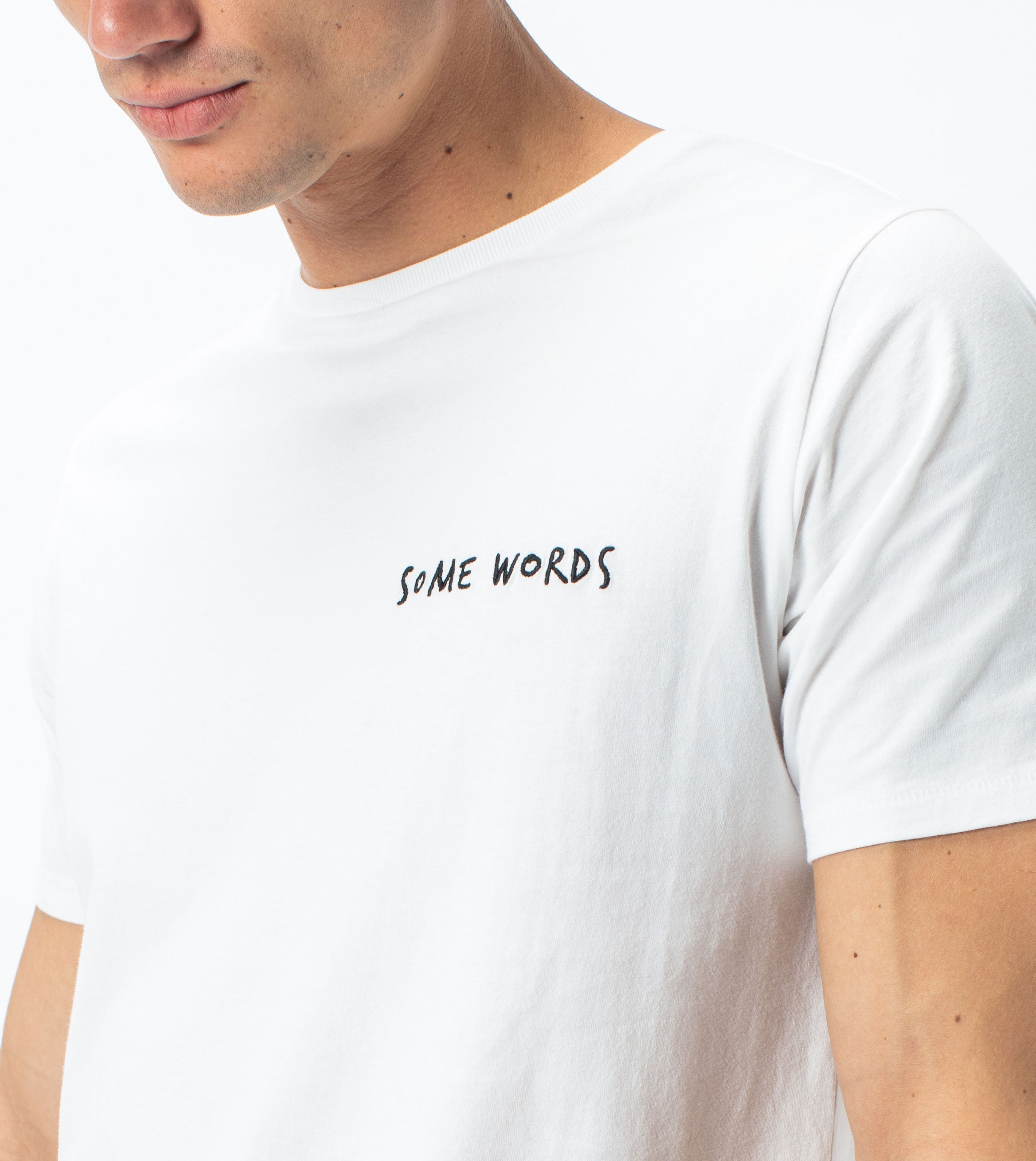 Words Flintlock Tee Milk - Sale