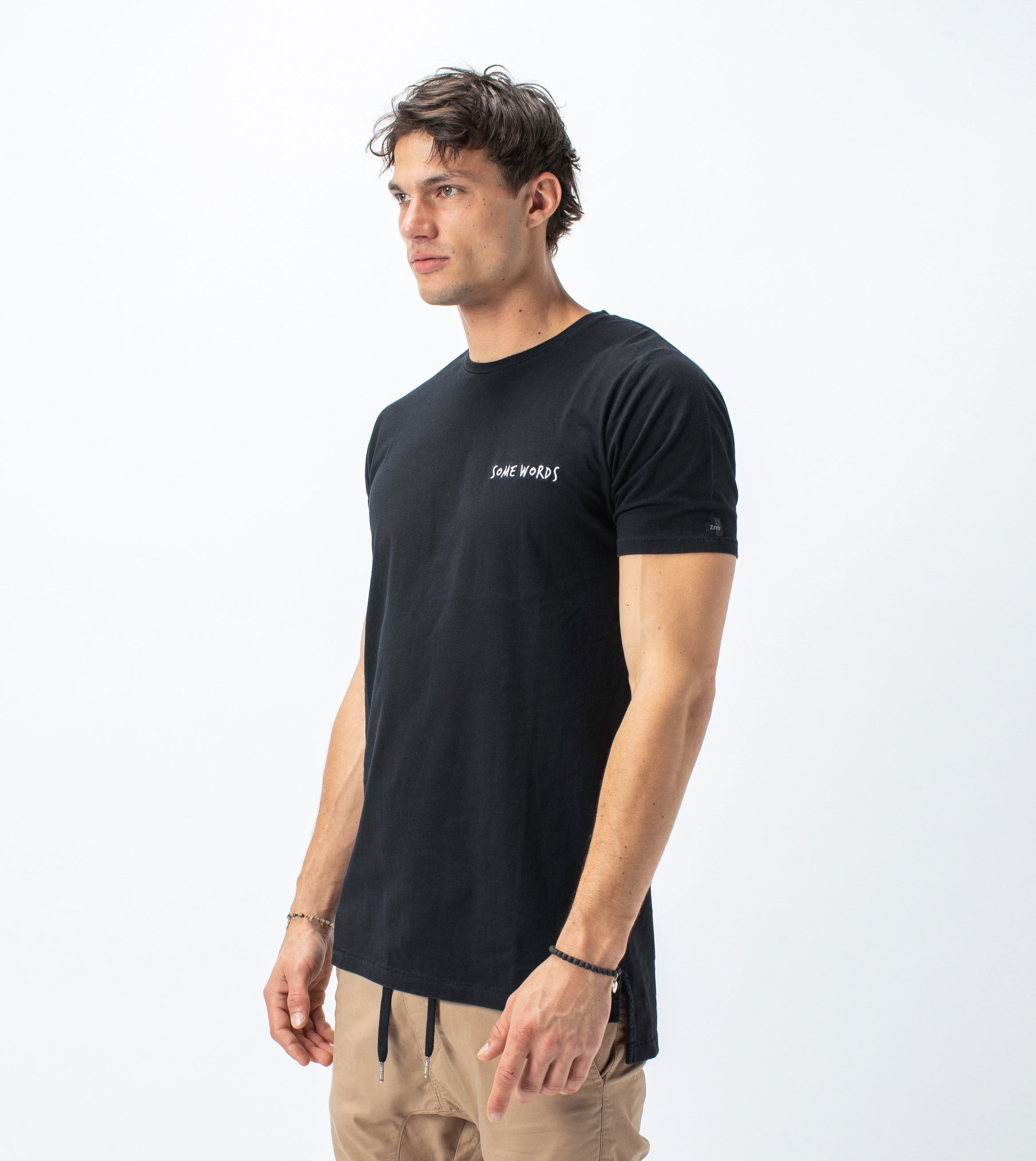 Words Flintlock Tee Smokey Black - Sale