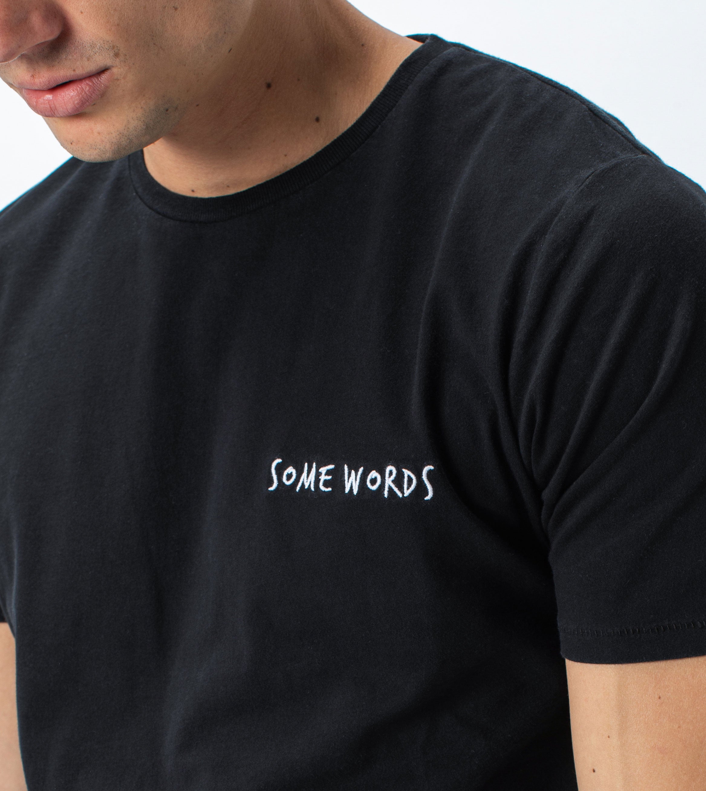 Words Flintlock Tee Smokey Black - Sale