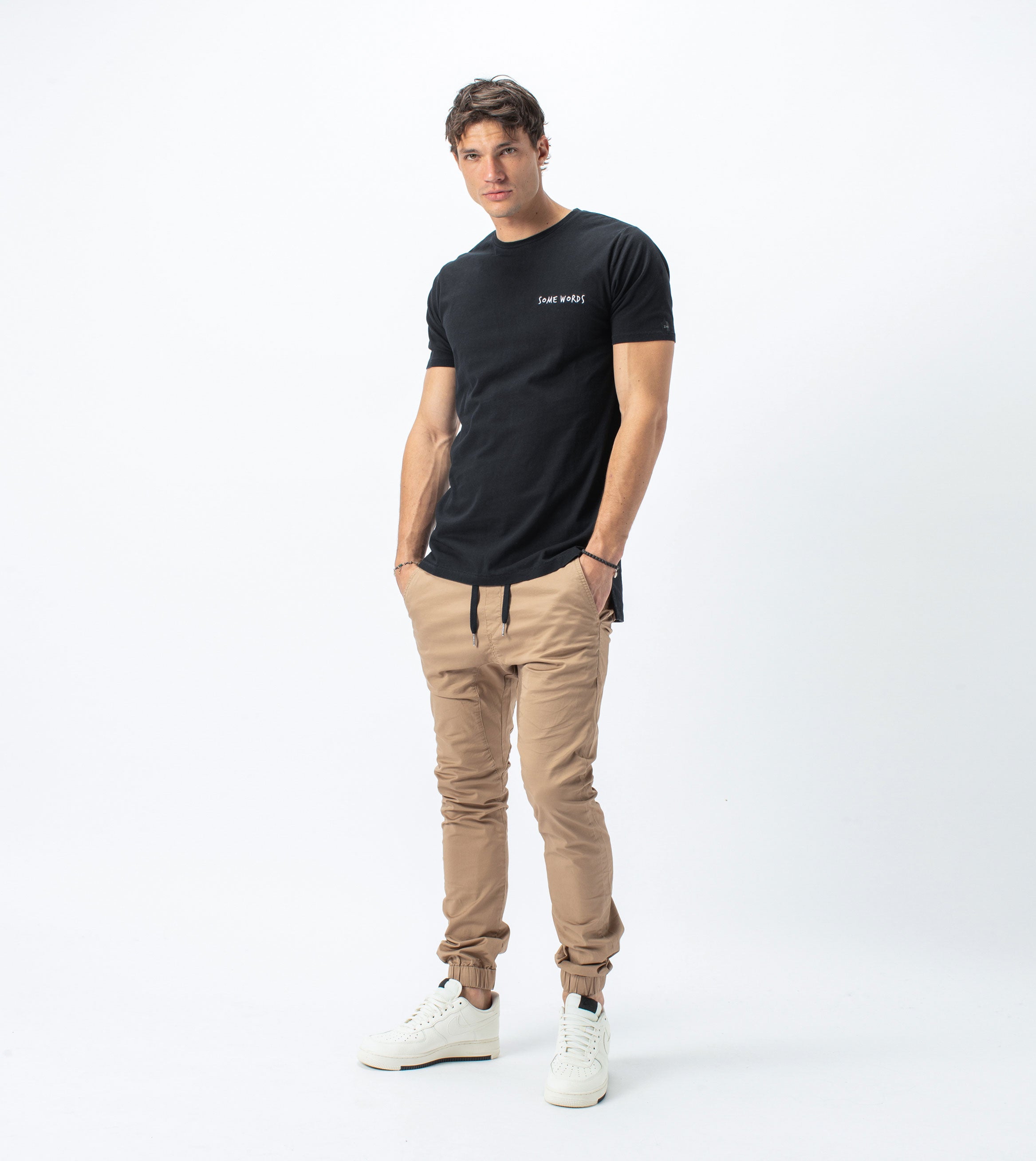 Words Flintlock Tee Smokey Black - Sale