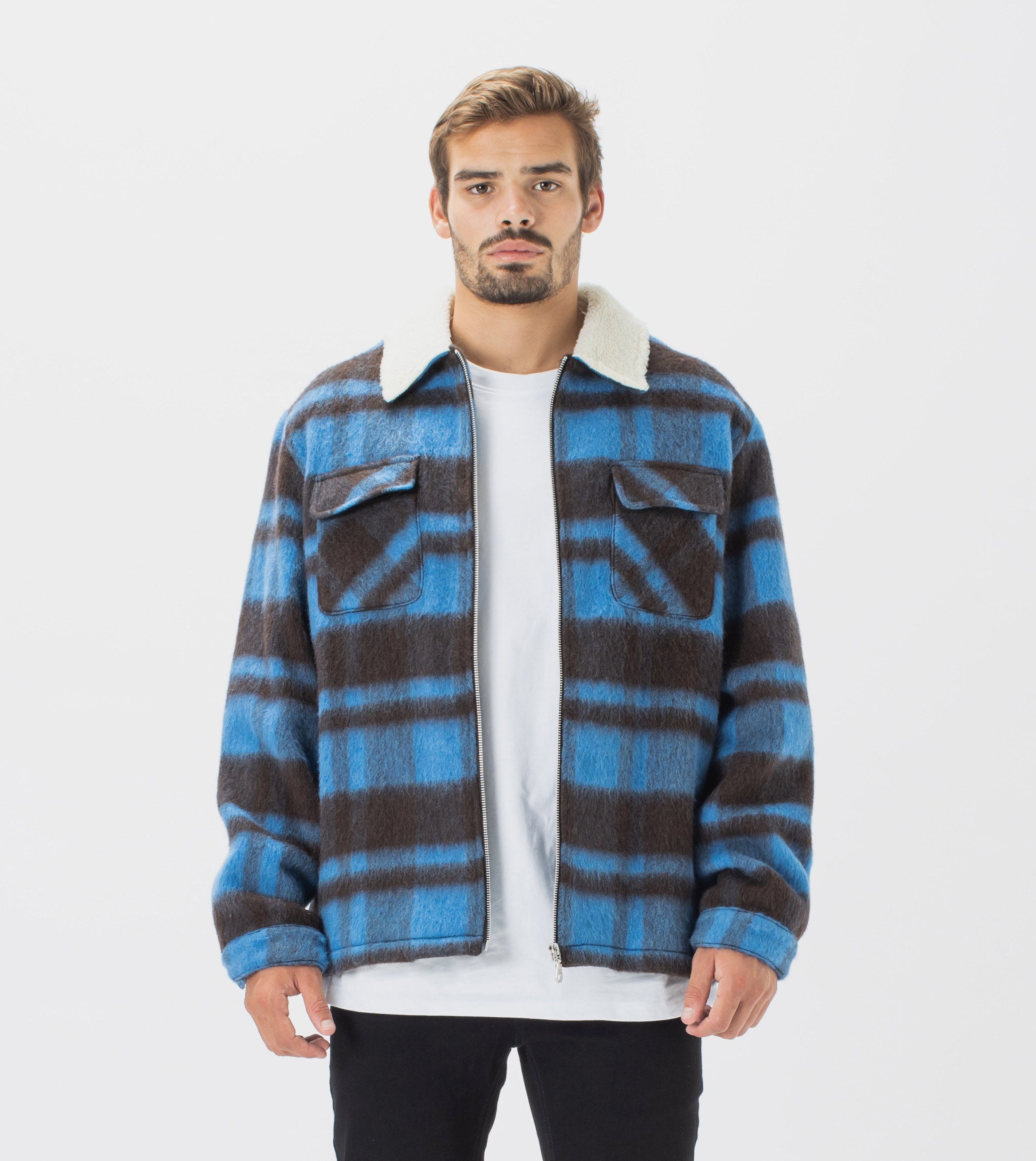 Work Jacket Cyan/Black