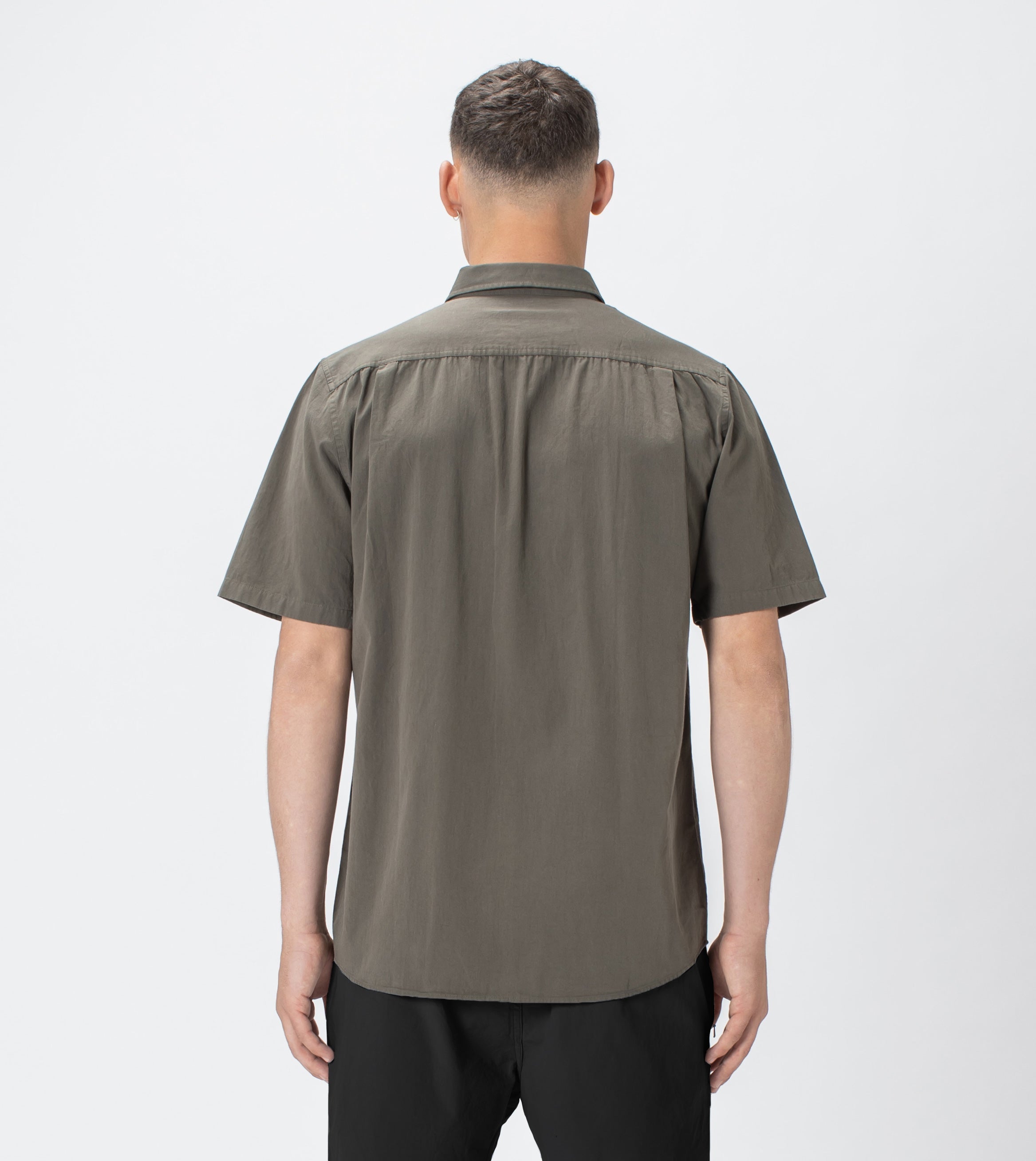 Work SS Shirt Dk Moss