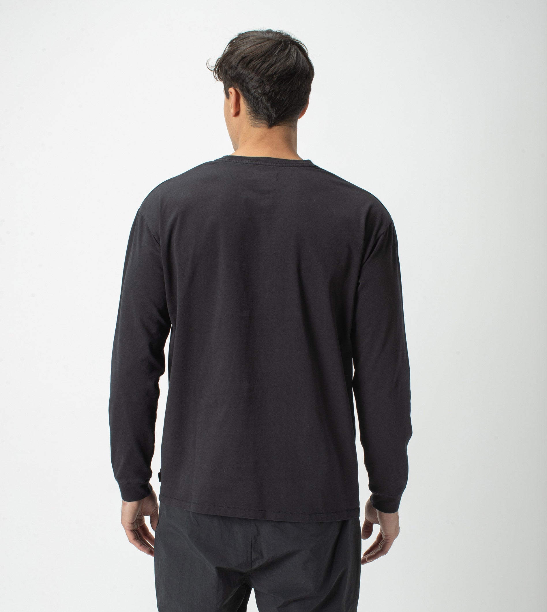 Workwear Box LS Tee Black