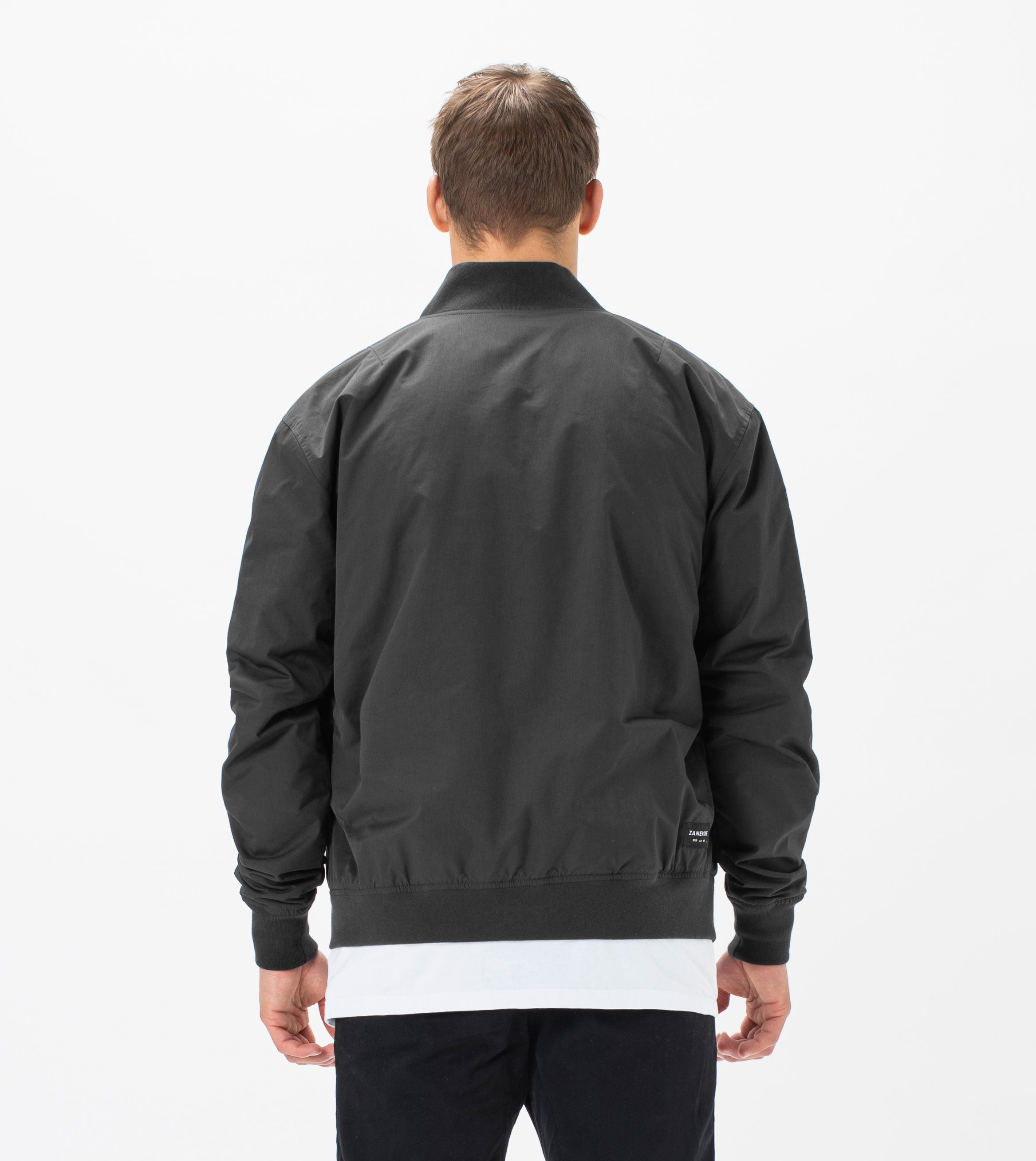 Zane Bomber Jacket Black