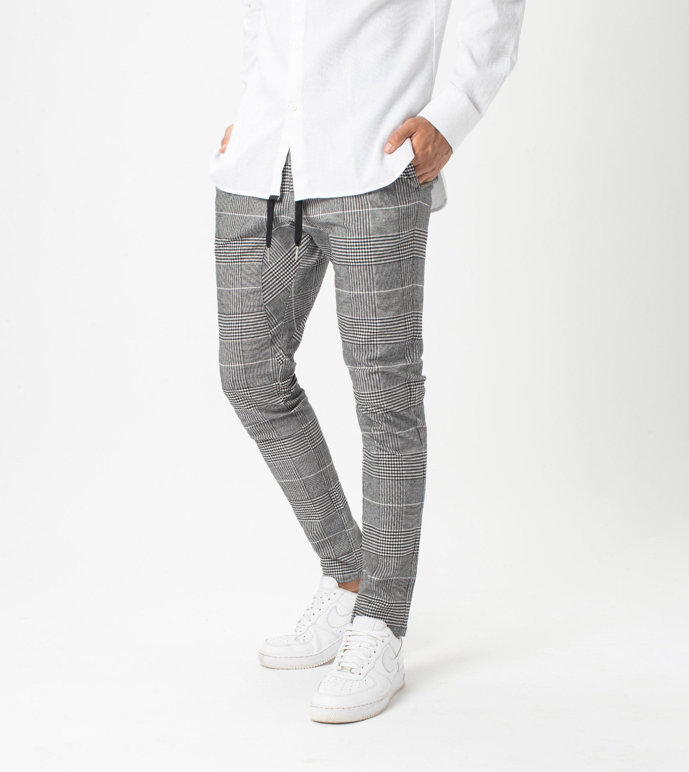 Check Sureshot Chino Grey