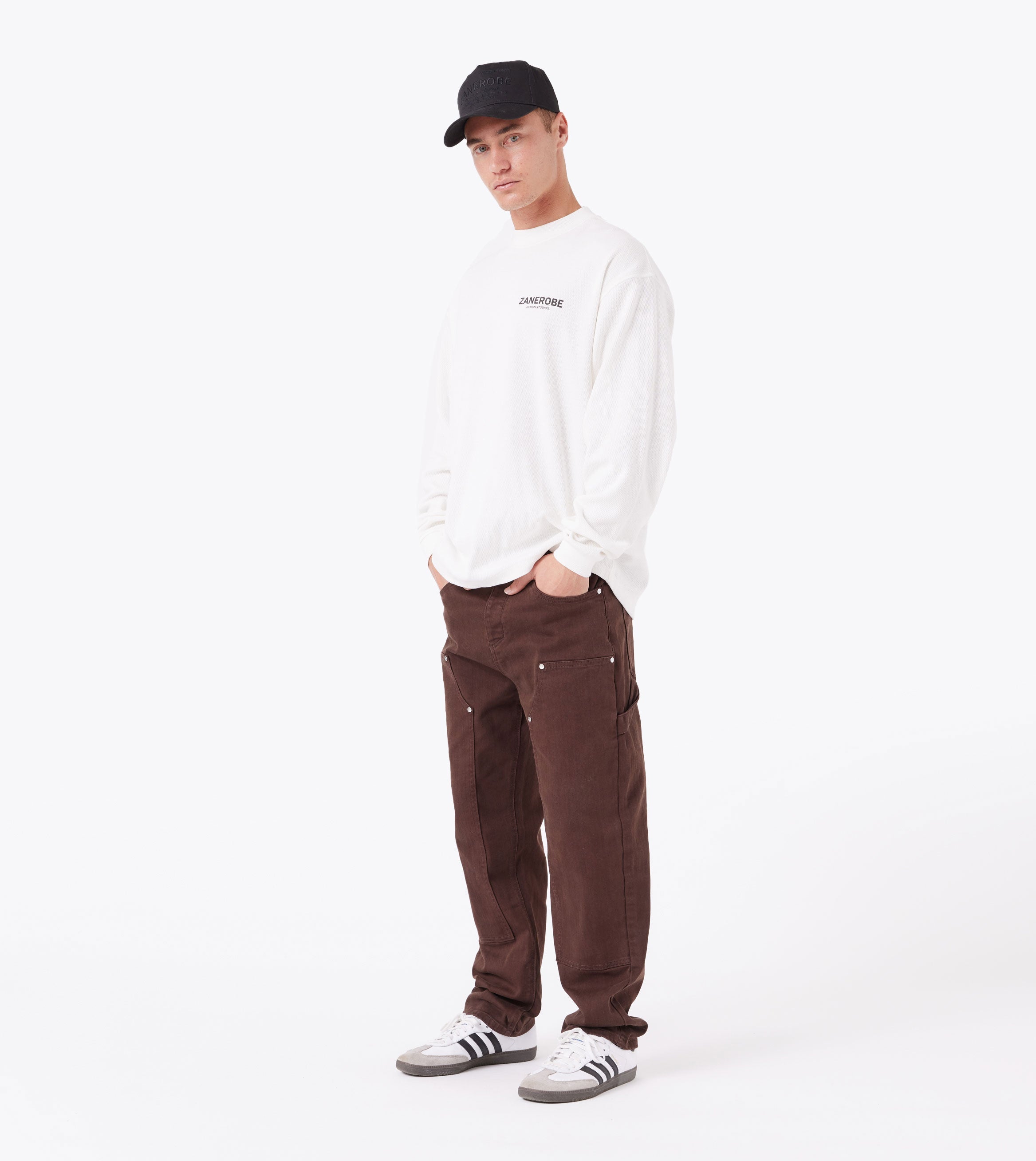 ZDS Thermal Box ++ LS Tee GD Vintage White