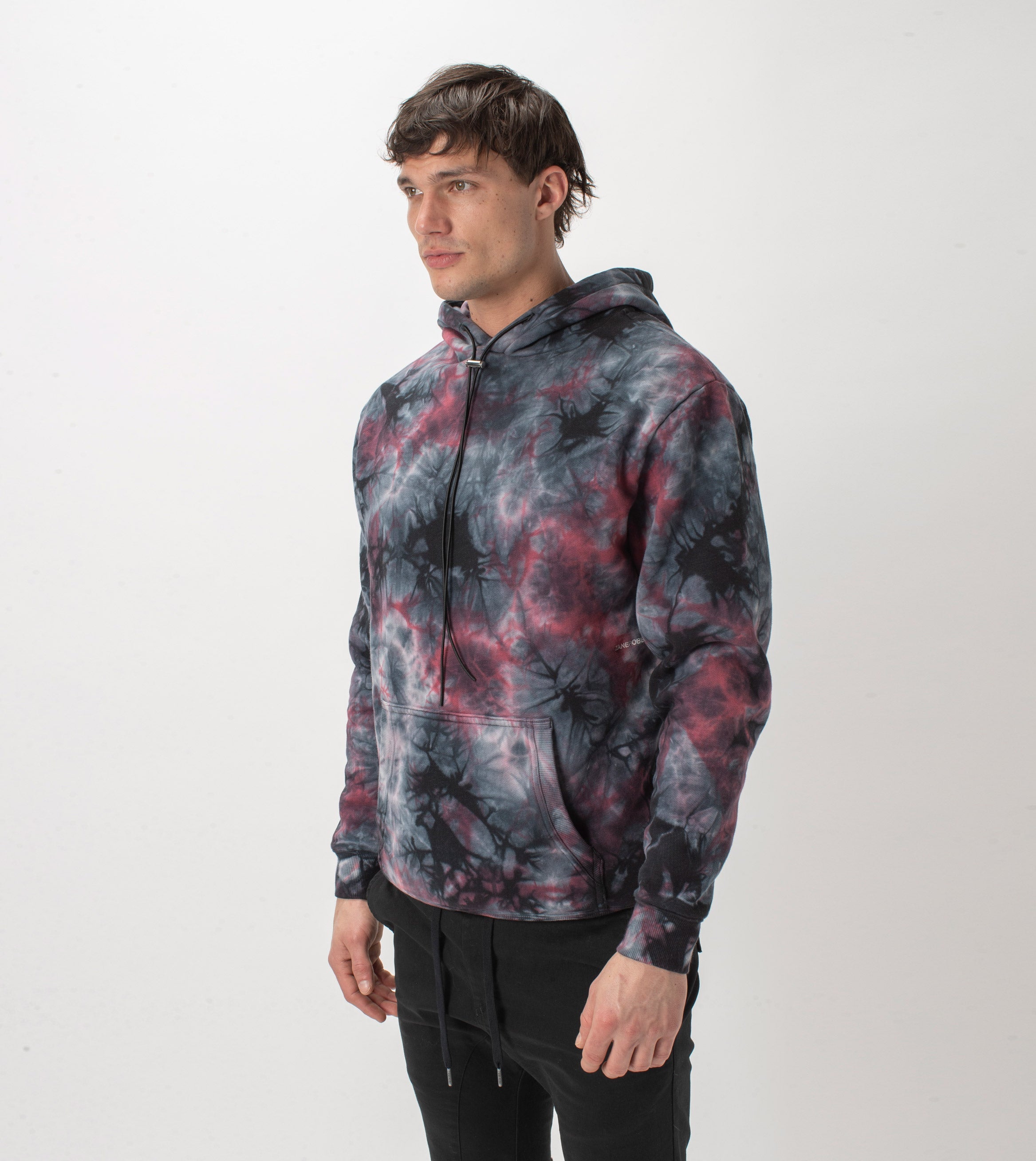 Zebediah Lowgo Hood Sweat Black/Apple