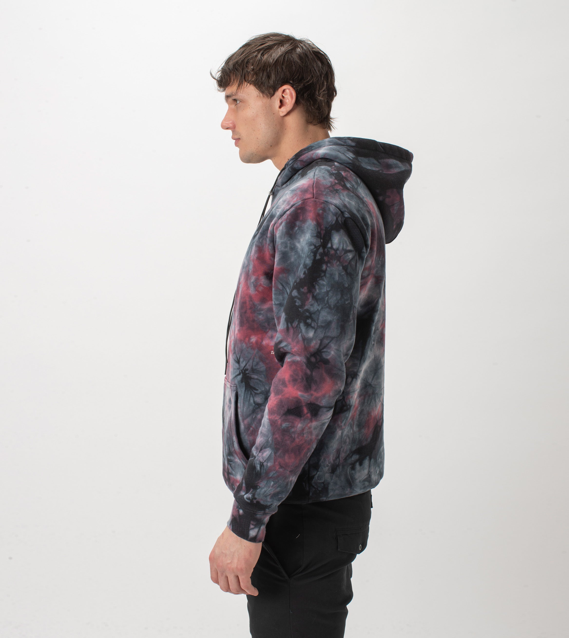Zebediah Lowgo Hood Sweat Black/Apple