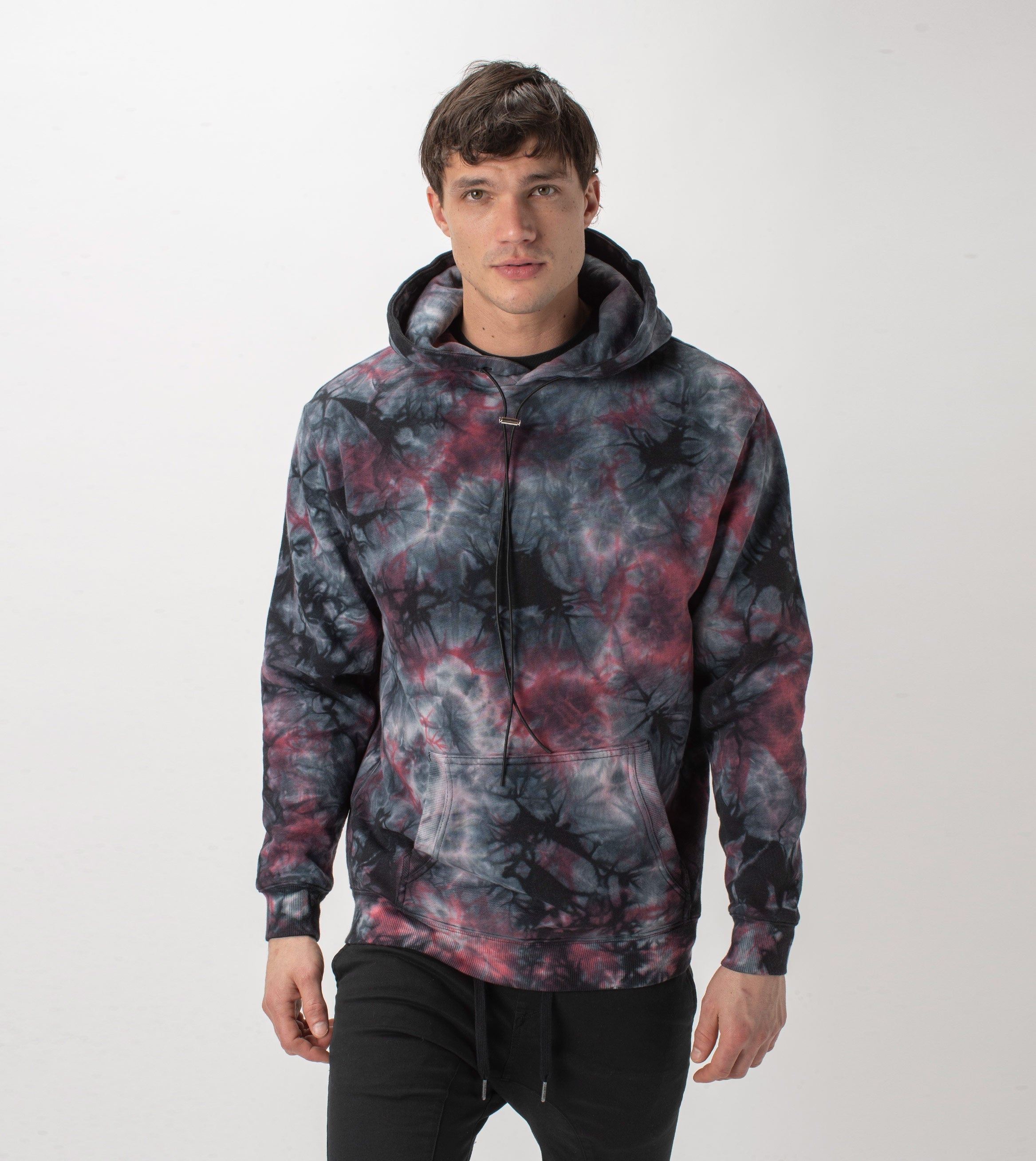 Zebediah Lowgo Hood Sweat Black/Apple