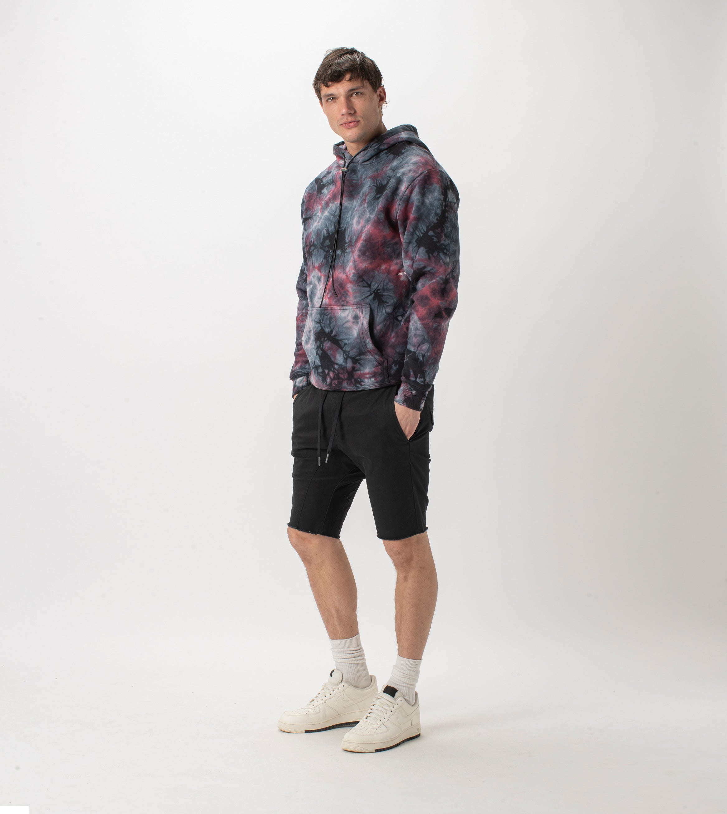 Zebediah Lowgo Hood Sweat Black/Apple