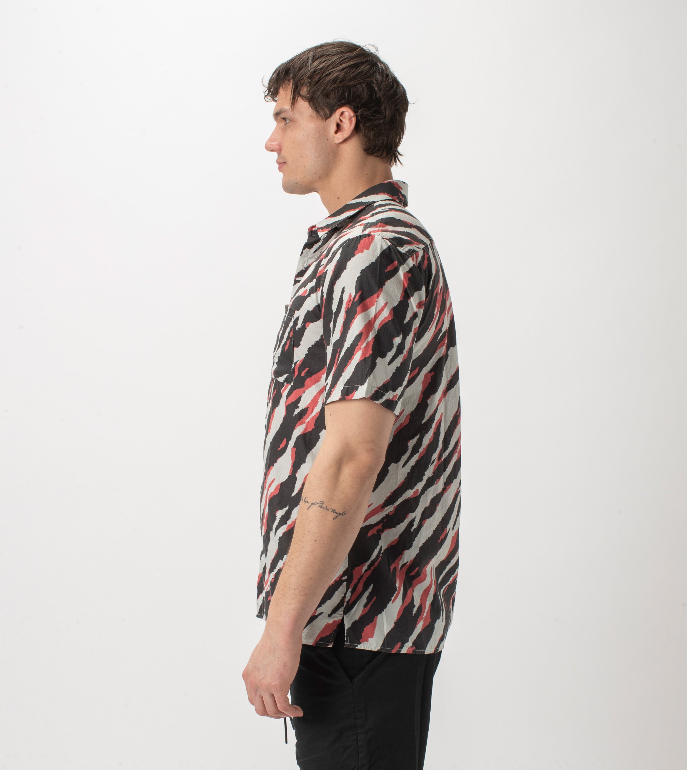 Zebediah SS Shirt Milk/Melon