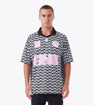 ZR Football Shirt Black/Pink