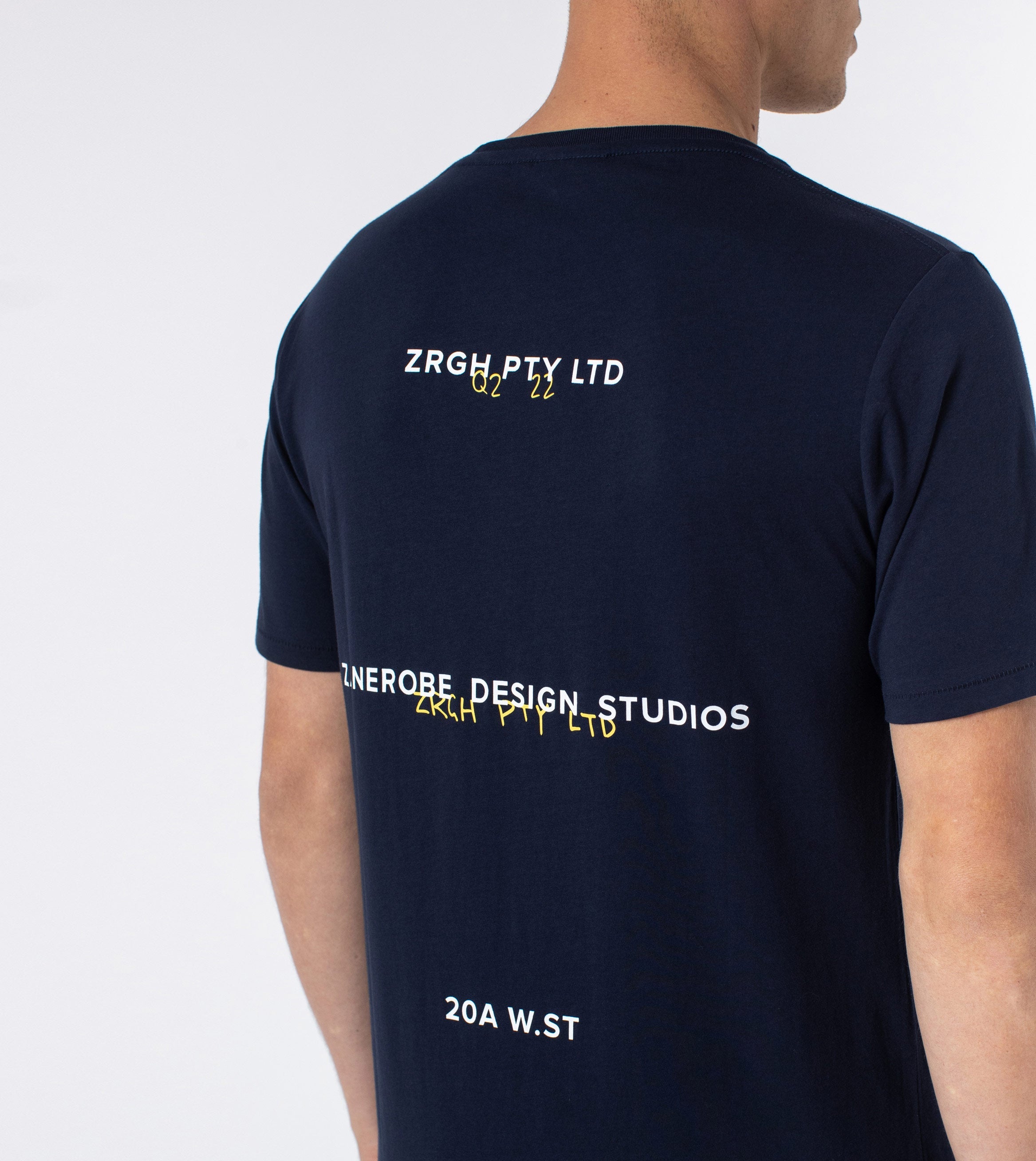 ZRGH Flintlock Tee Indigo