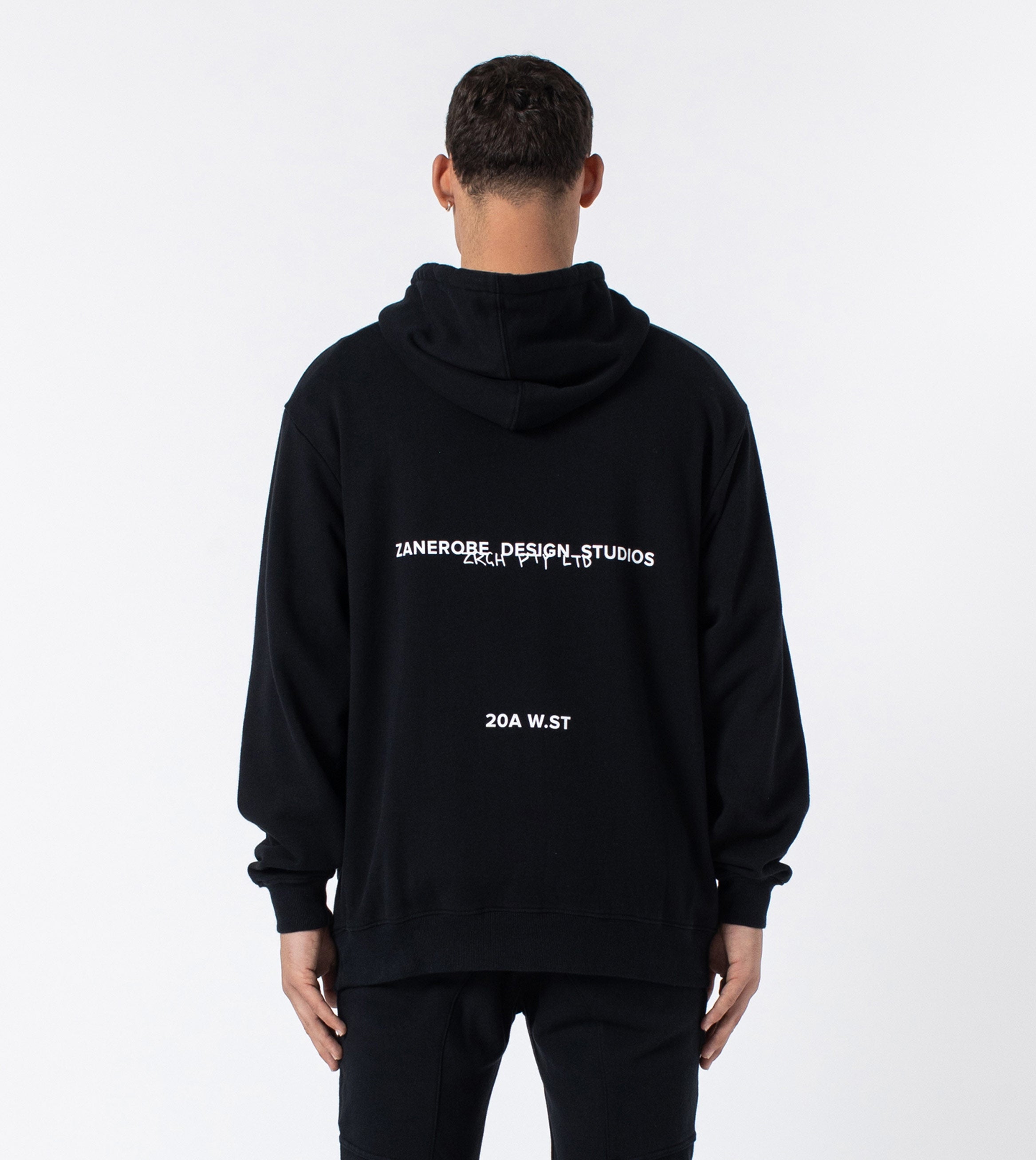 ZRGH Orgo Hood Sweat Black