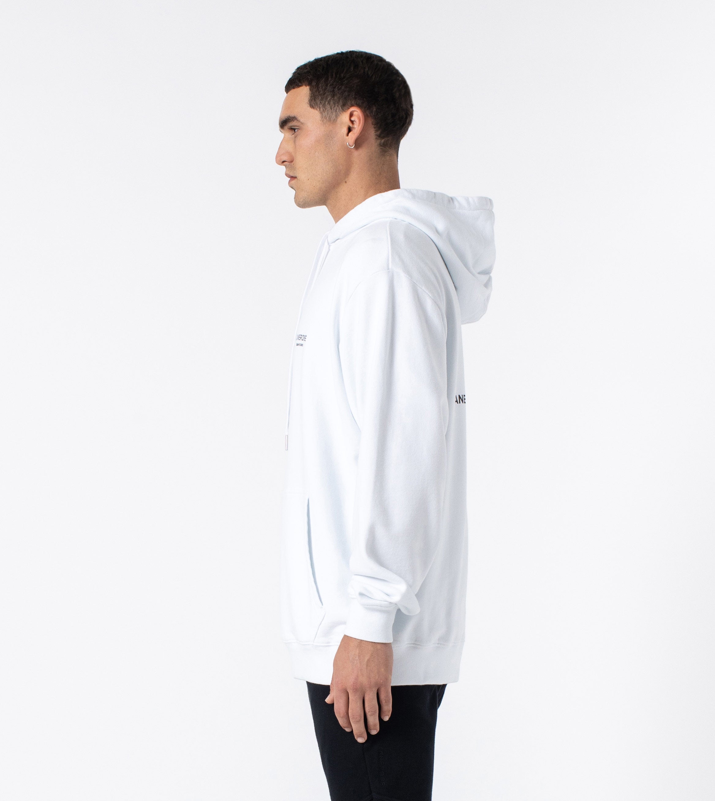 ZRGH Orgo Hood Sweat White