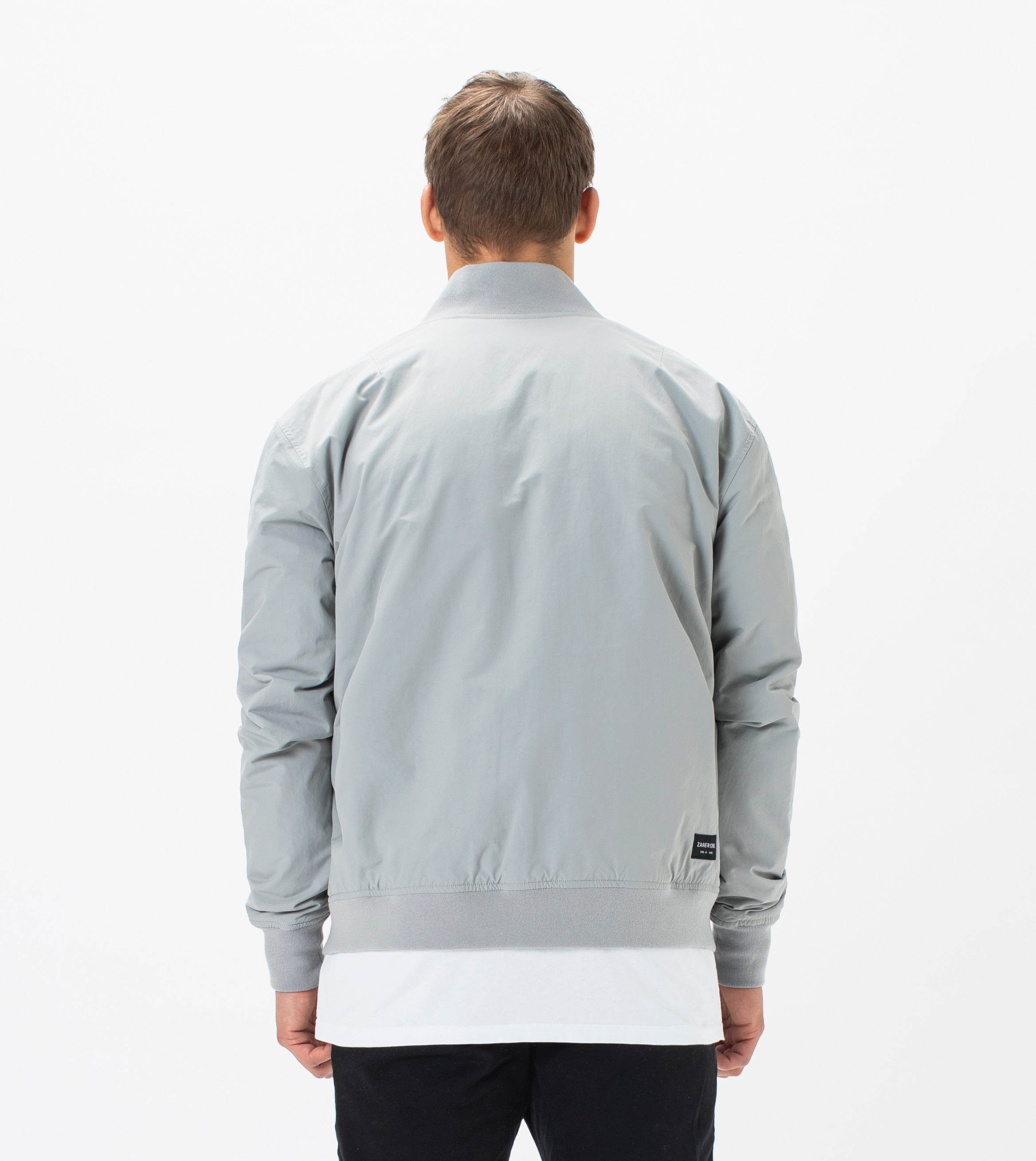 Zane Bomber Jacket Cement