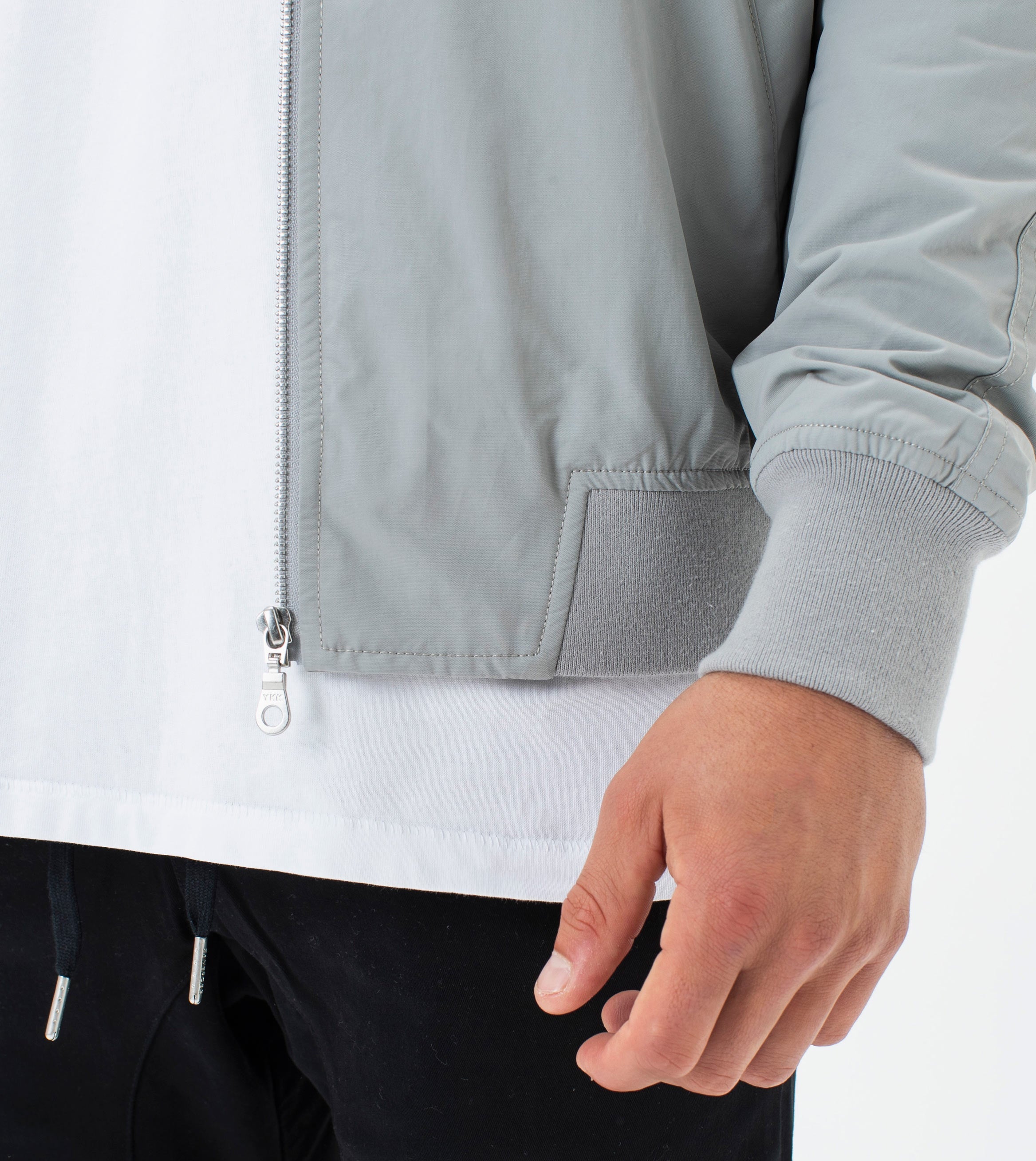 Zane Bomber Jacket Cement