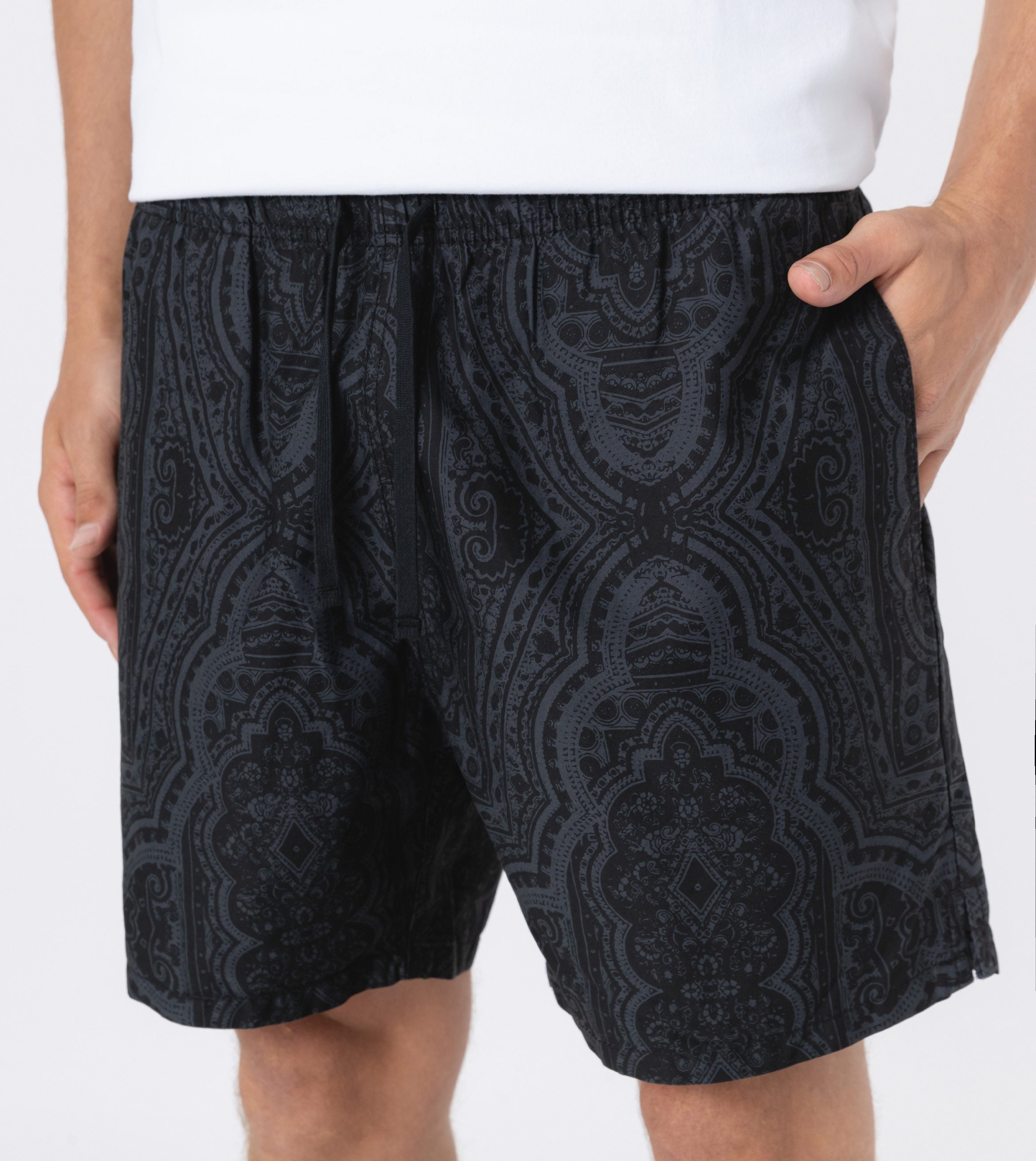 Zephyr Short Dk Grey/Black