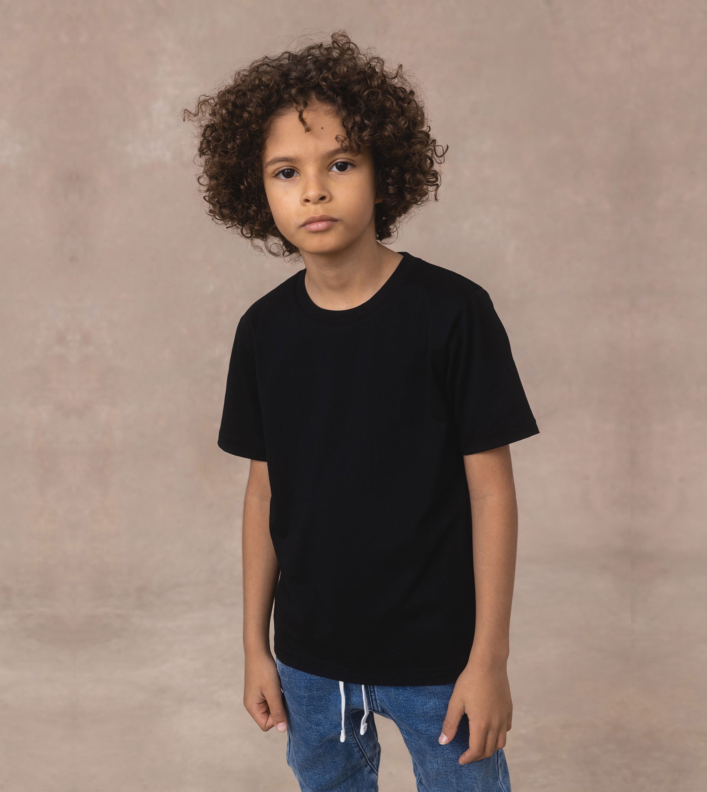 Kids Box Tee Black