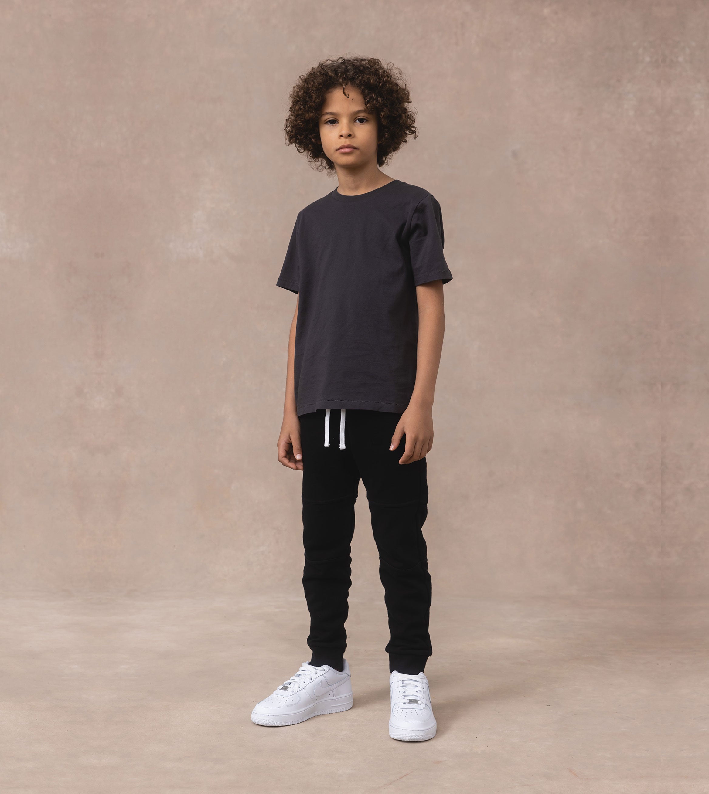 Kids Box Tee GD Dk Grey
