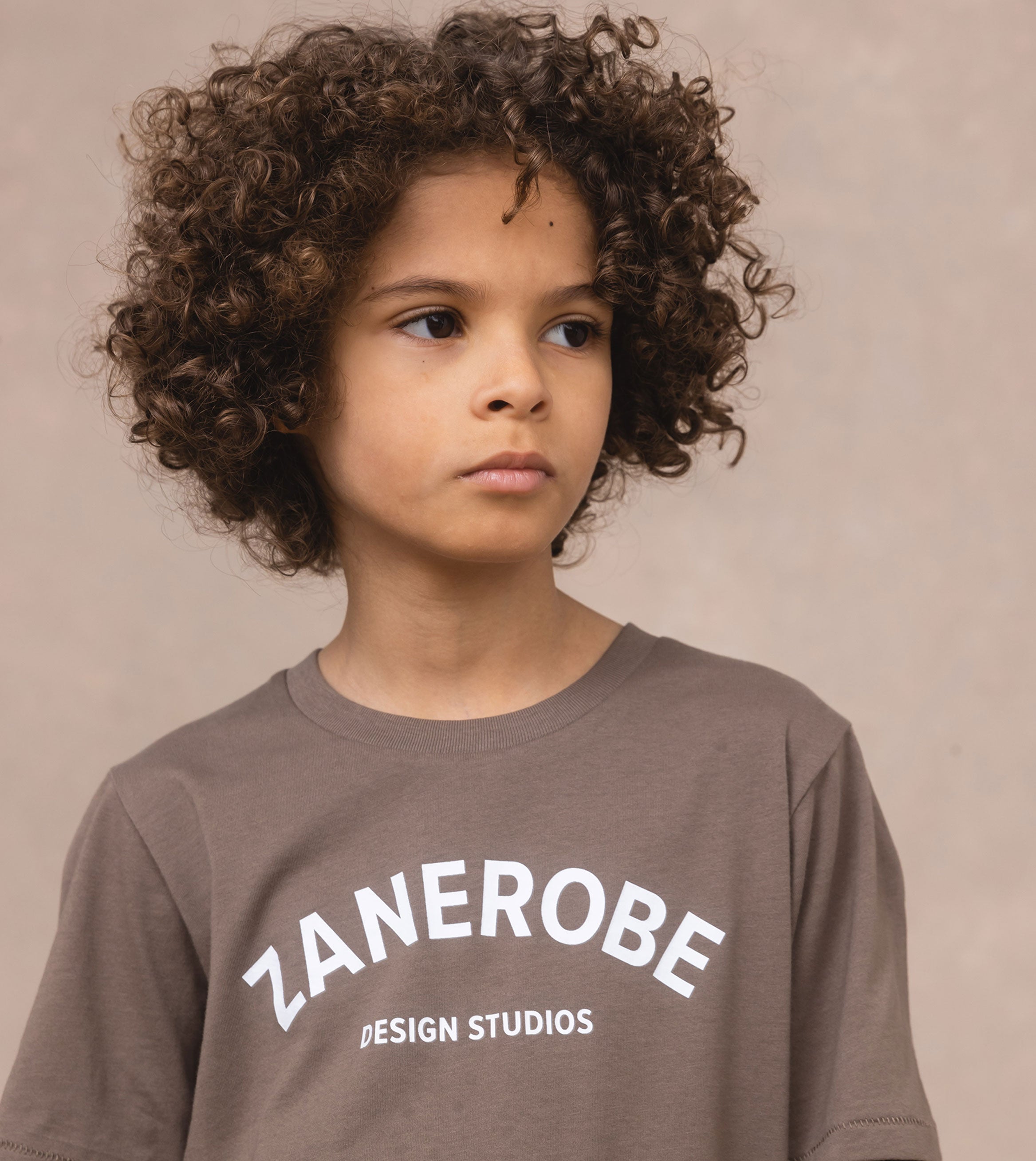 Kids DS Box Tee Timber