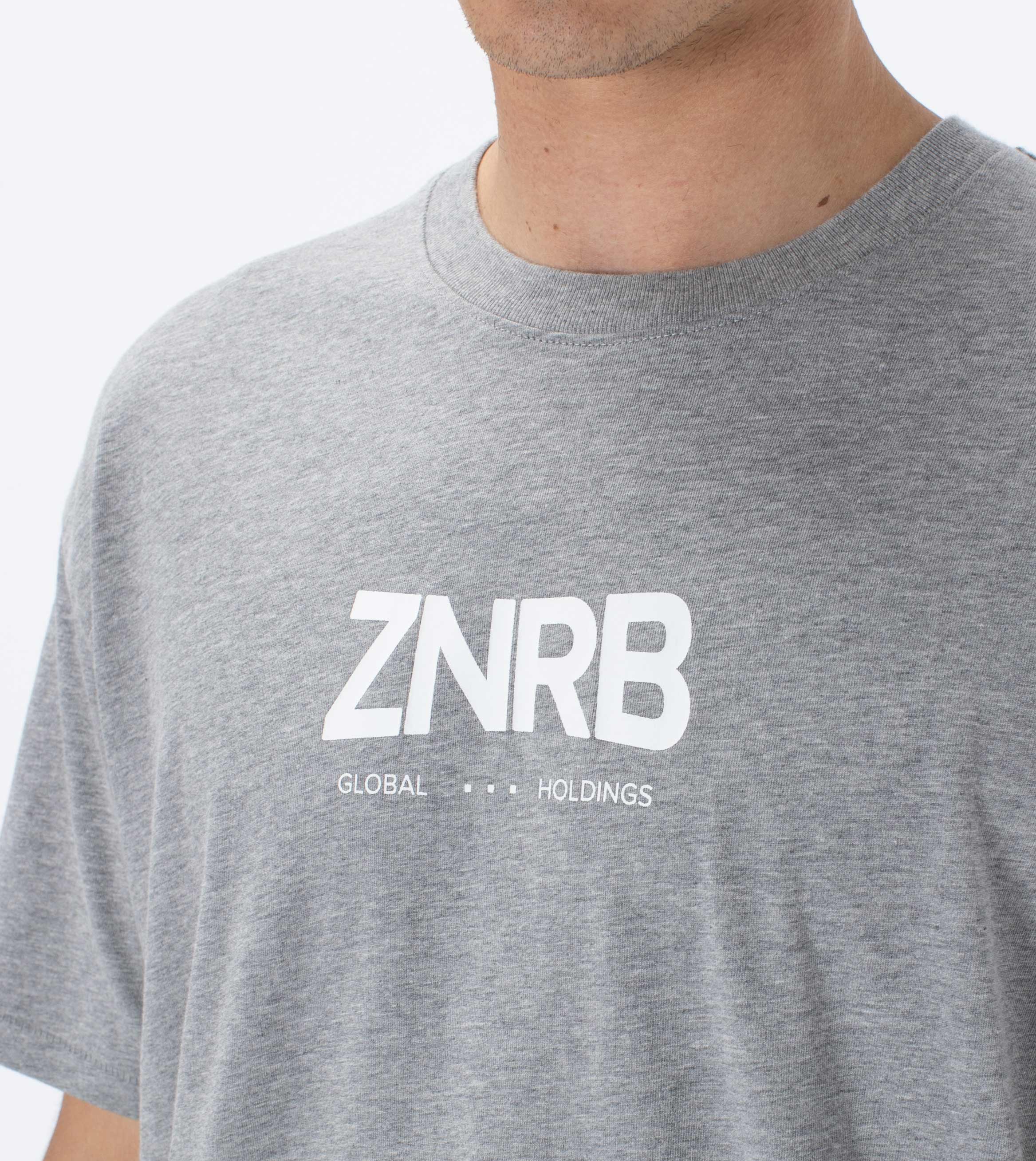 ZNRB Box Tee Dk Grey Marle