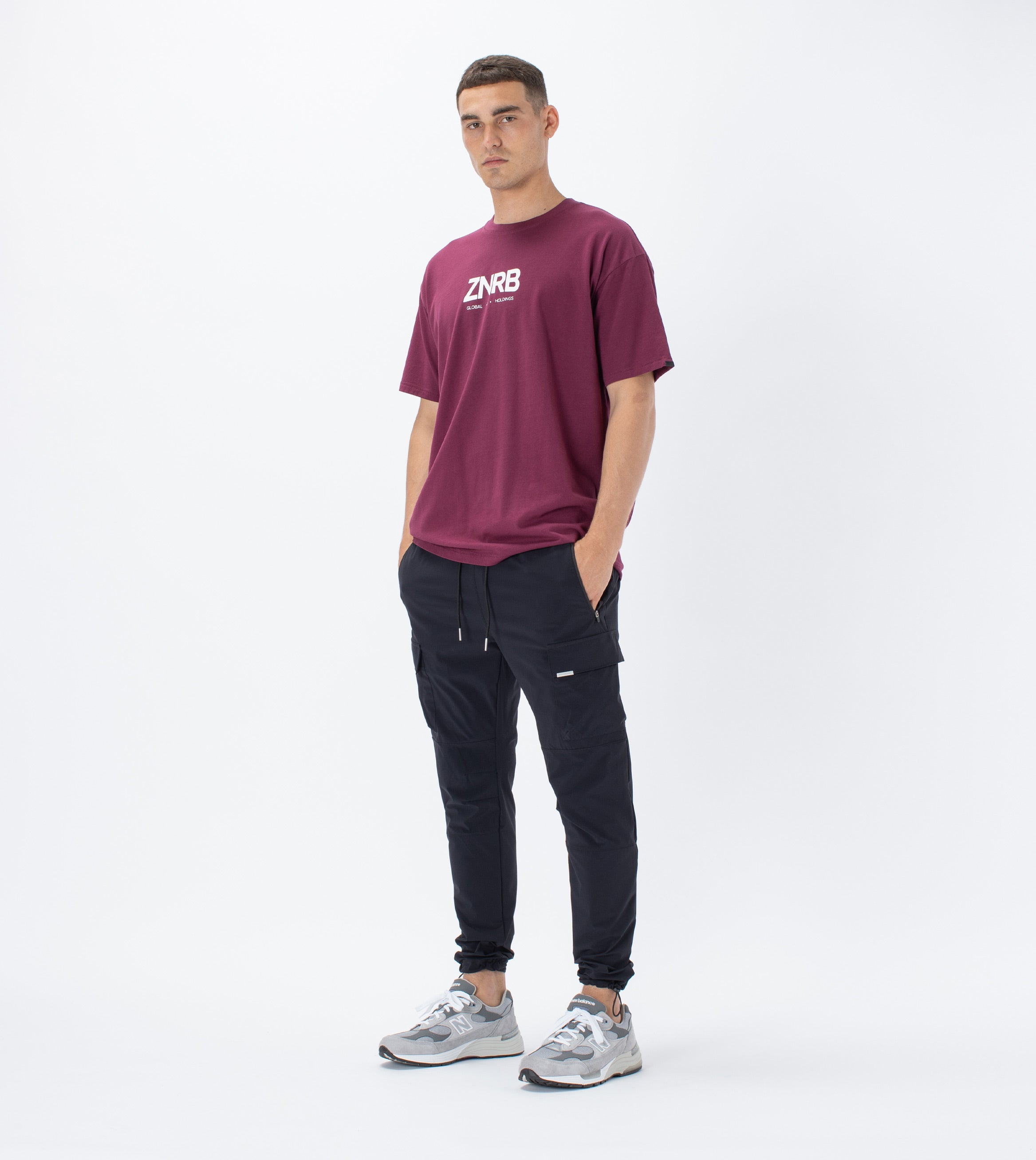 ZNRB Box Tee GD Boysenberry
