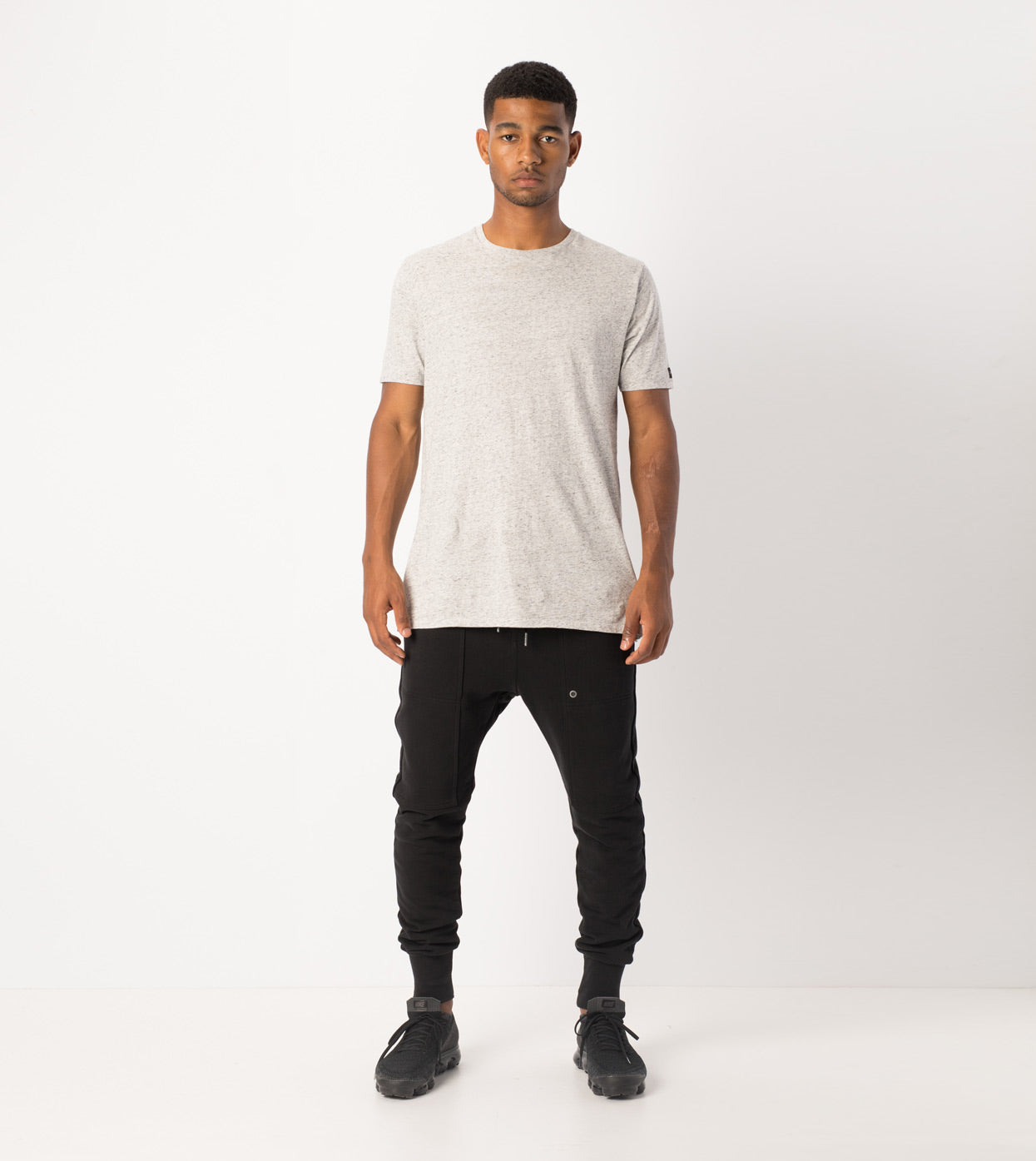 Blockshot Fleece Pant Black
